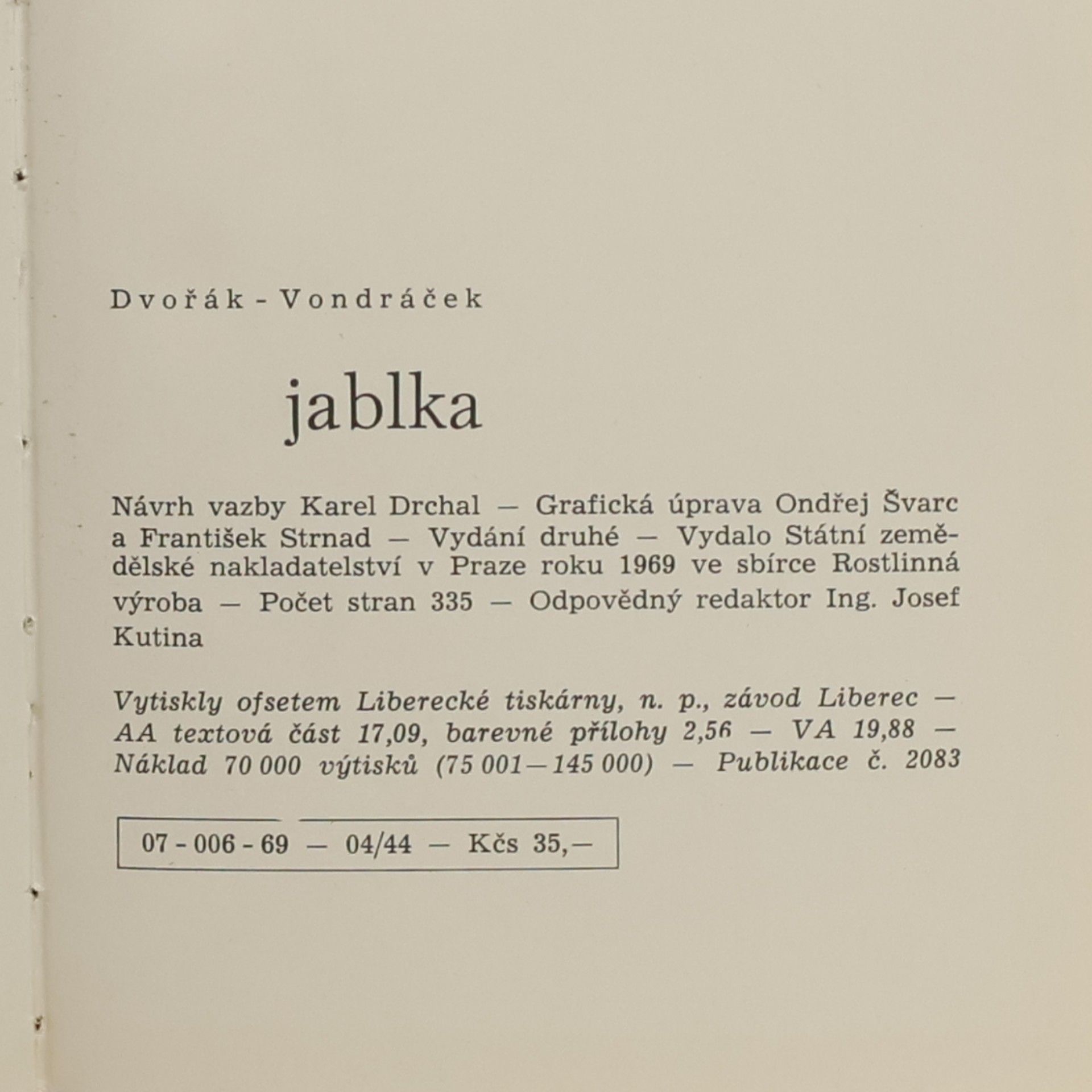 Karel Kohout Jablka