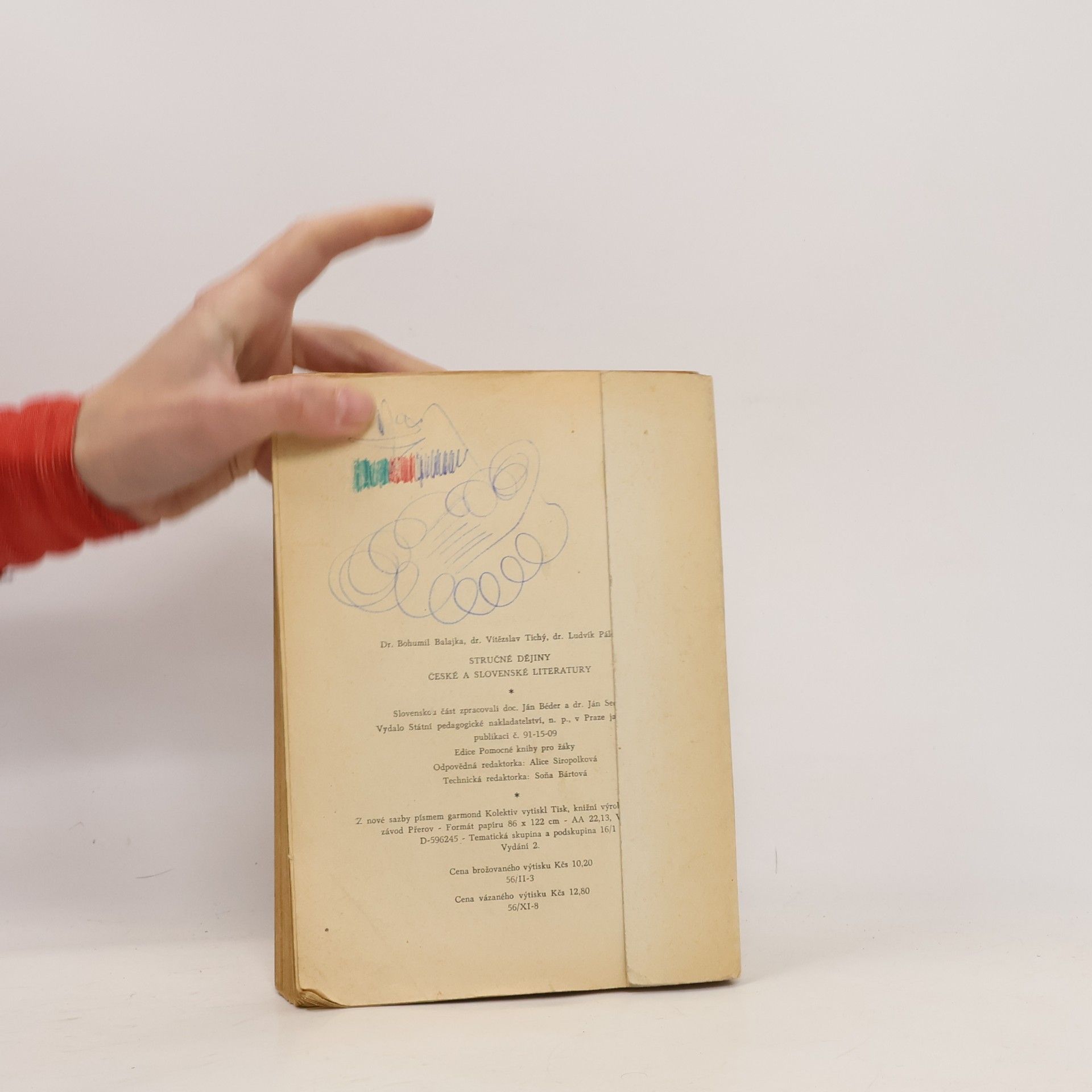 Bohuš Balajka Stručné dějiny české a slovenské literatury