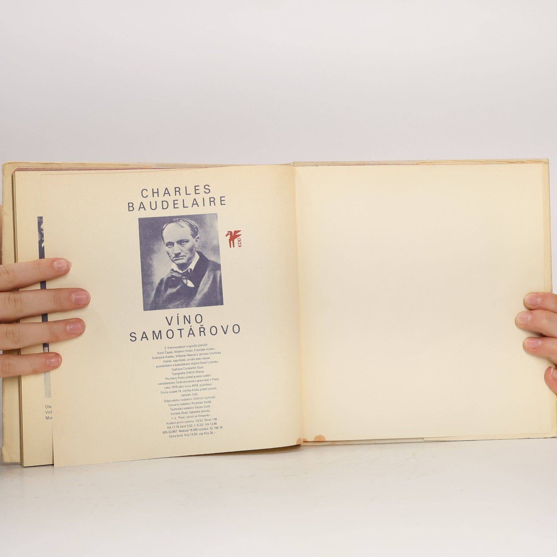 Charles Baudelaire Víno samotářovo