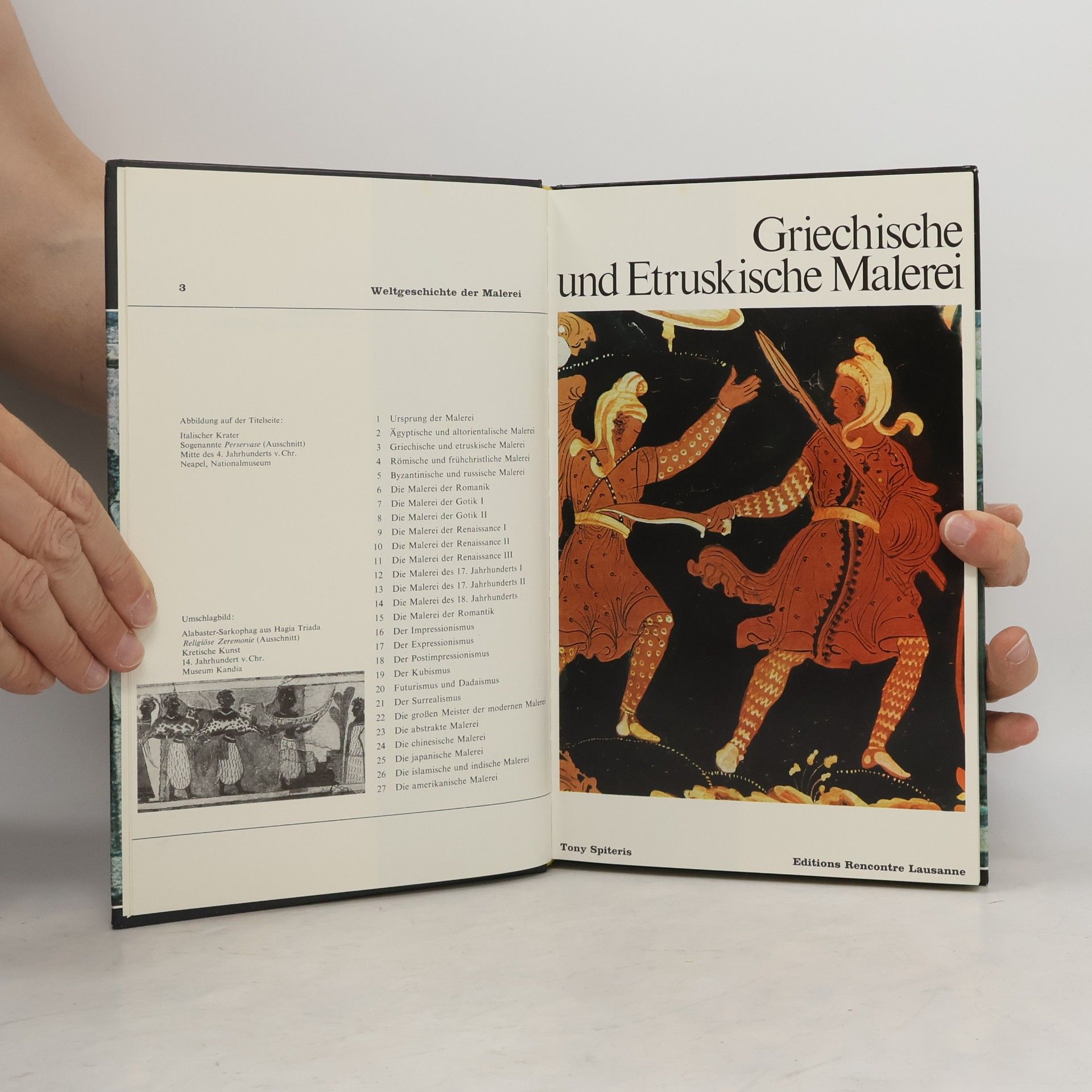 Tony Spiteris Griechische und etruskische Malerei