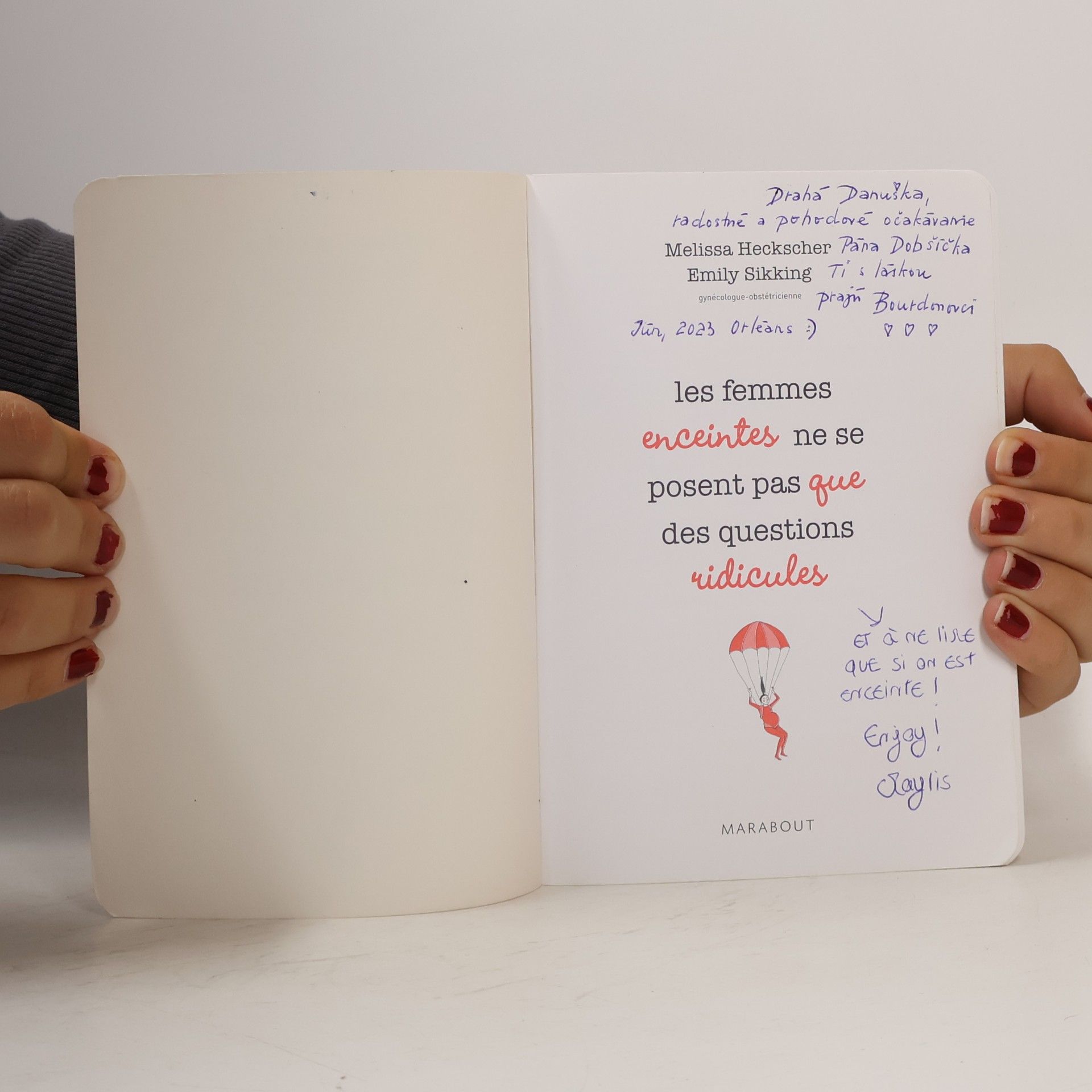 Melissa Heckscher Les femmes enceintes ne se posent pas que des questions ridicules