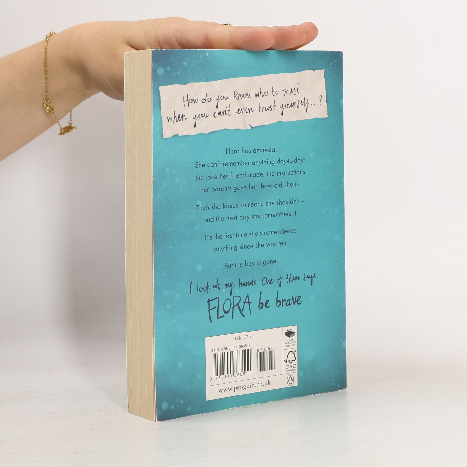 Emily Barr The One Memory of Flora Banks