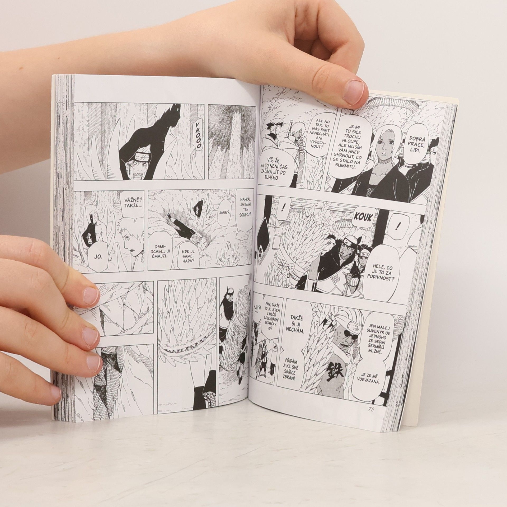 Masashi Kishimoto Naruto. 52. díl, Shledání týmu 7!!