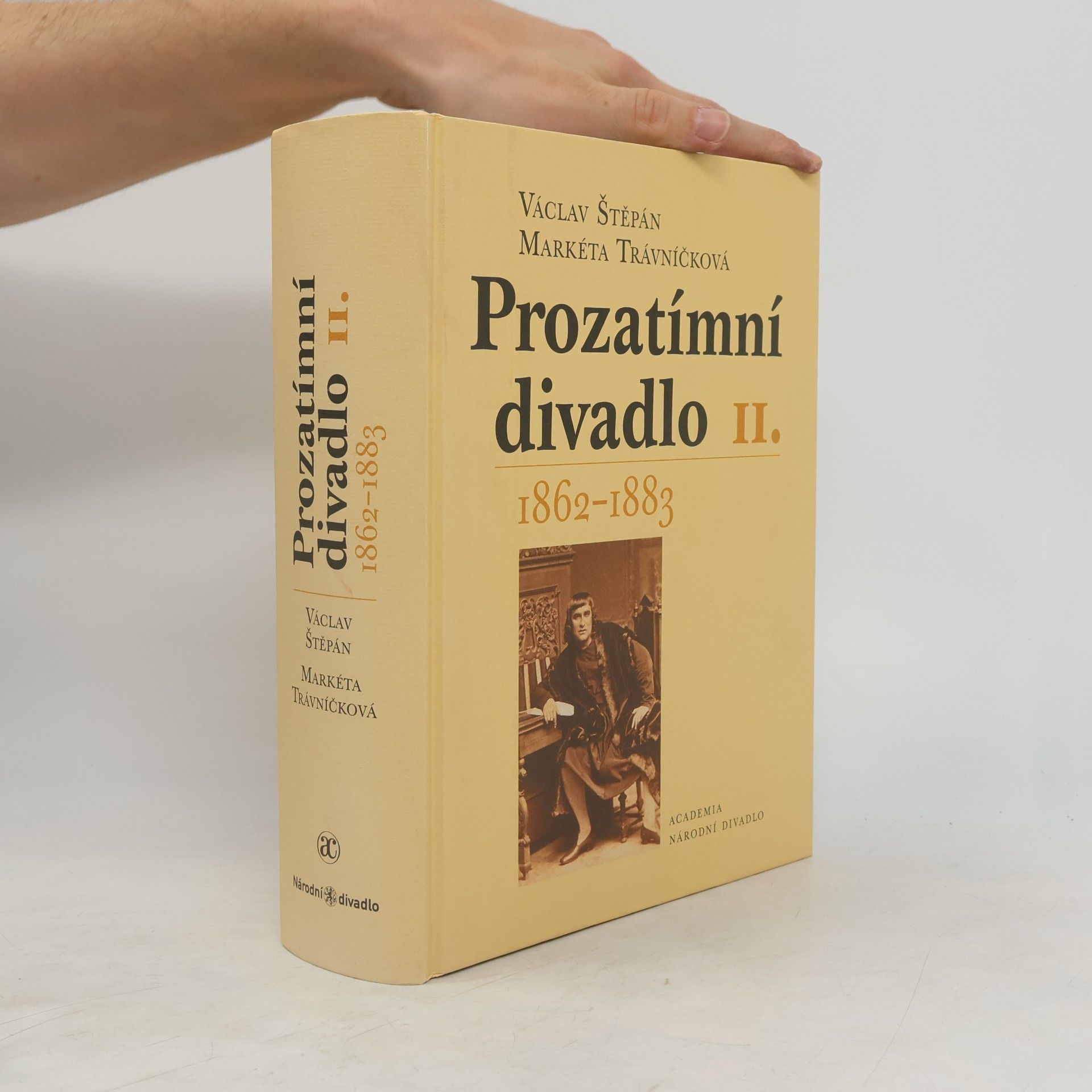 Václav Štěpán Prozatímní divadlo 1862-1883. I.