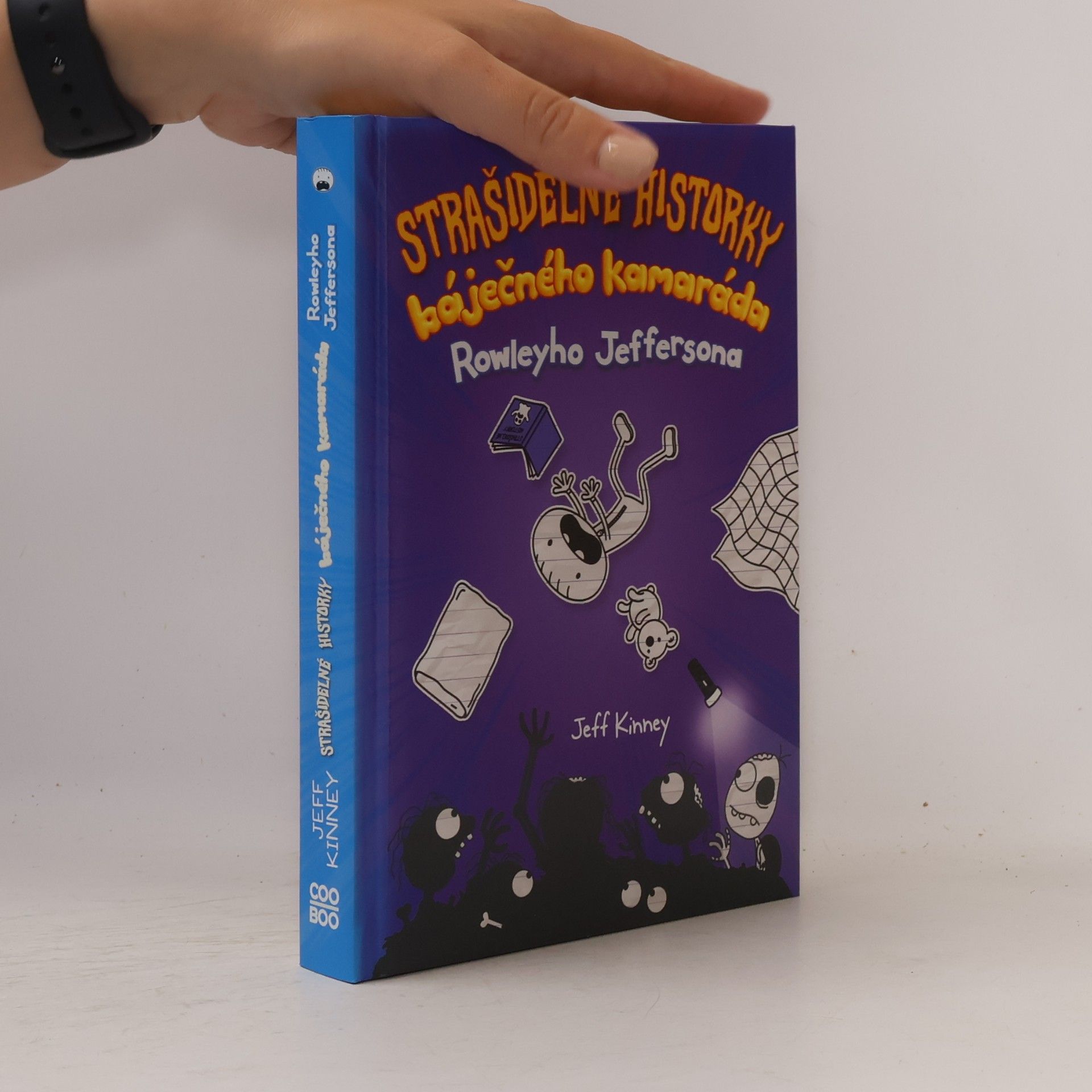 Jeff Kinney Strašidelné historky báječného kamaráda Rowleyho Jeffersona