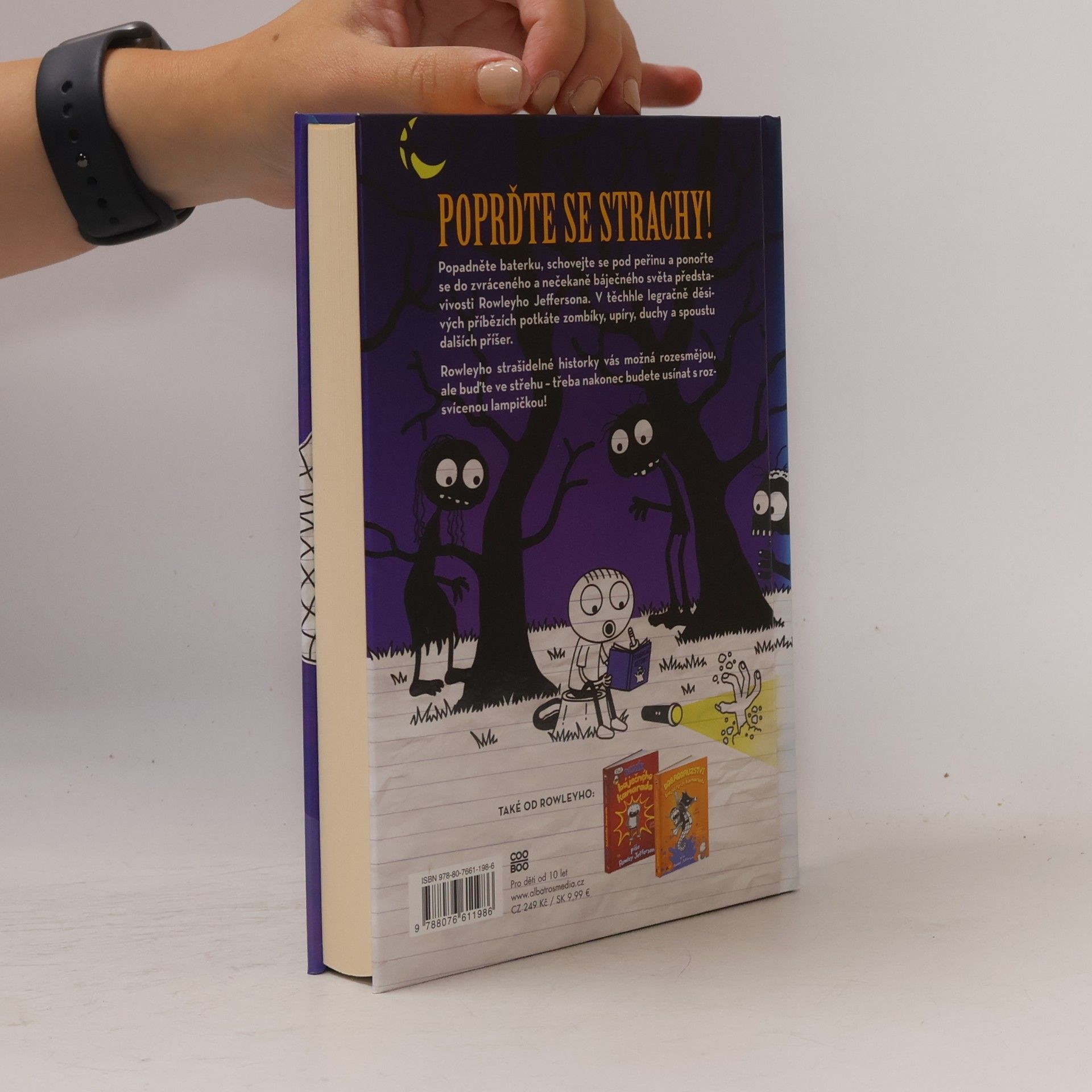Jeff Kinney Strašidelné historky báječného kamaráda Rowleyho Jeffersona