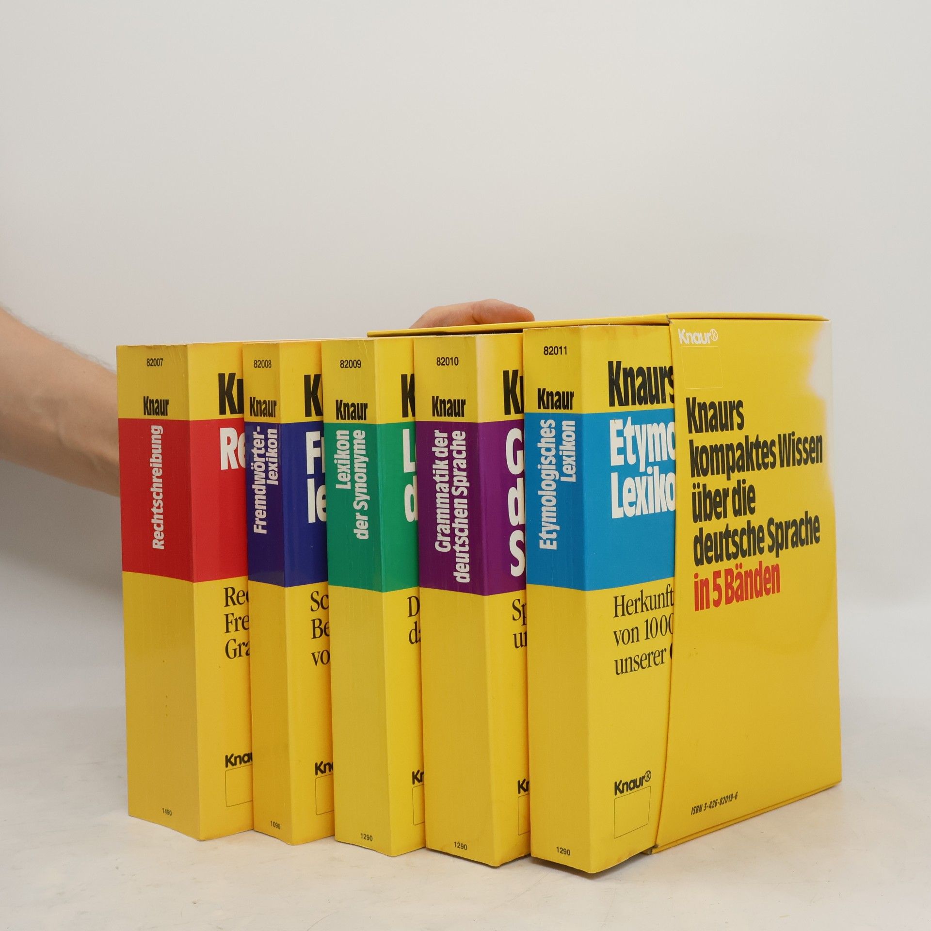 Autorenkollektiv Knaurs kompaktes Wissen über die deutsche Sprache in 5 Bänden