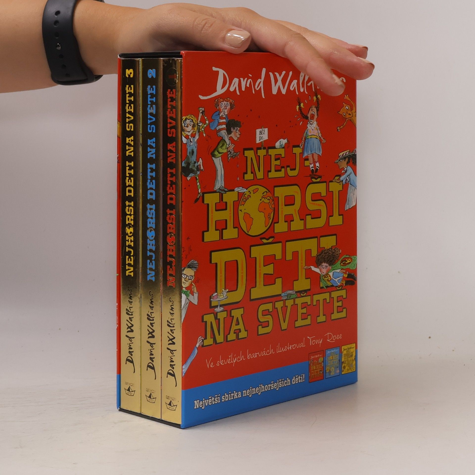 David Walliams Nejhorší děti na světě (1.-3. díl, box)