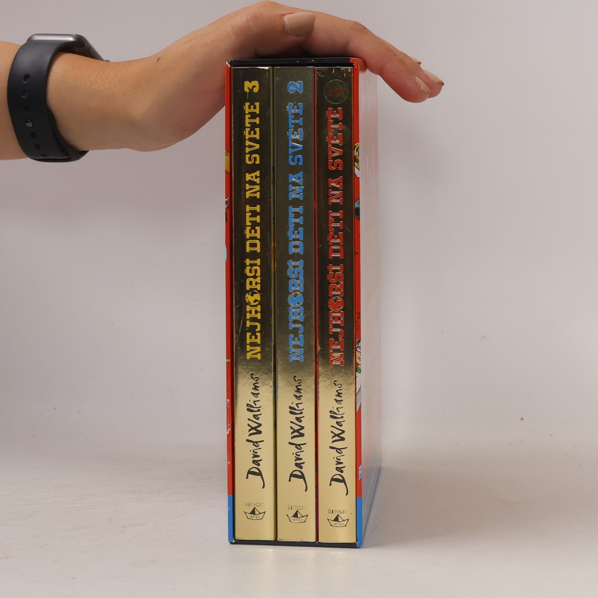 David Walliams Nejhorší děti na světě (1.-3. díl, box)
