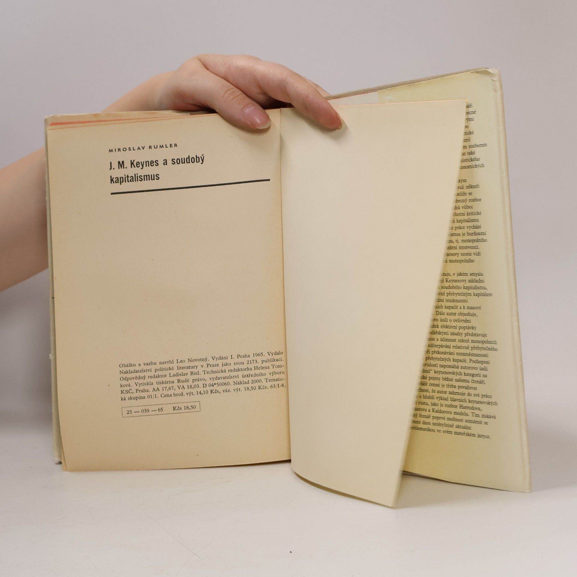 Miroslav Rumler J.M. Keynes a soudobý kapitalismus