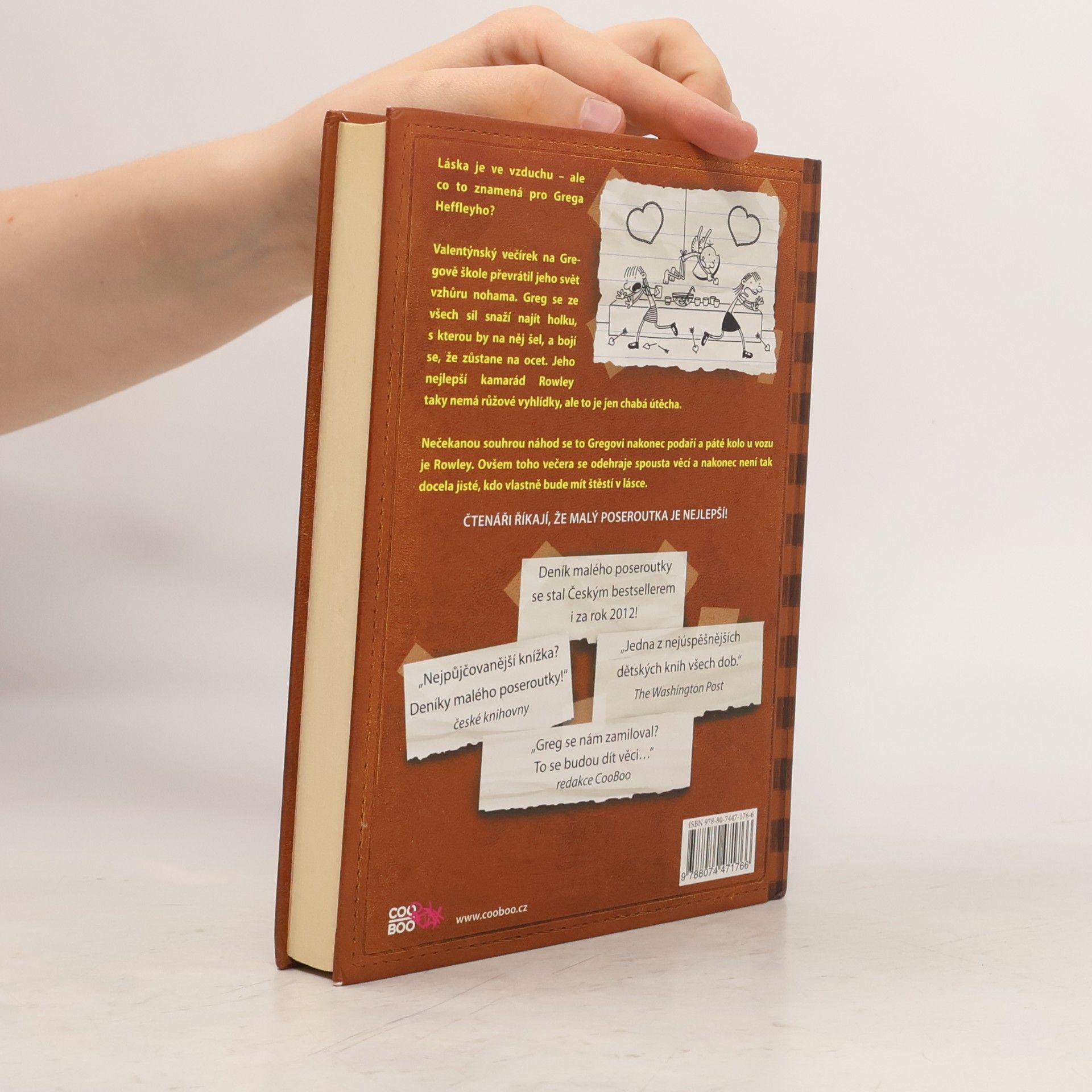 Jeff Kinney Deník malého poseroutky 7. Páté kolo u vozu