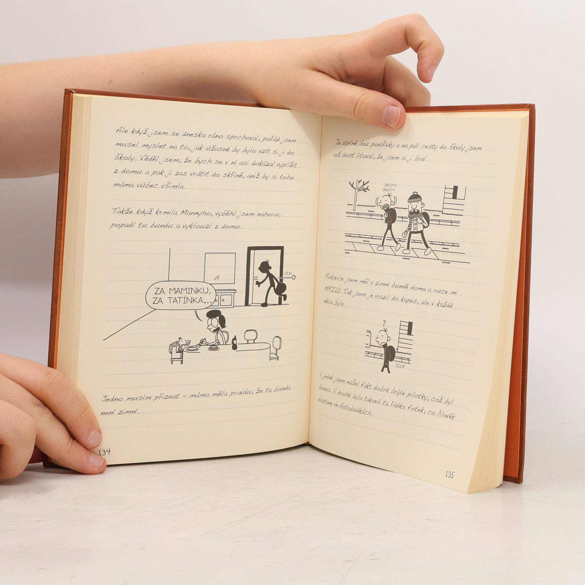 Jeff Kinney Deník malého poseroutky 7. Páté kolo u vozu