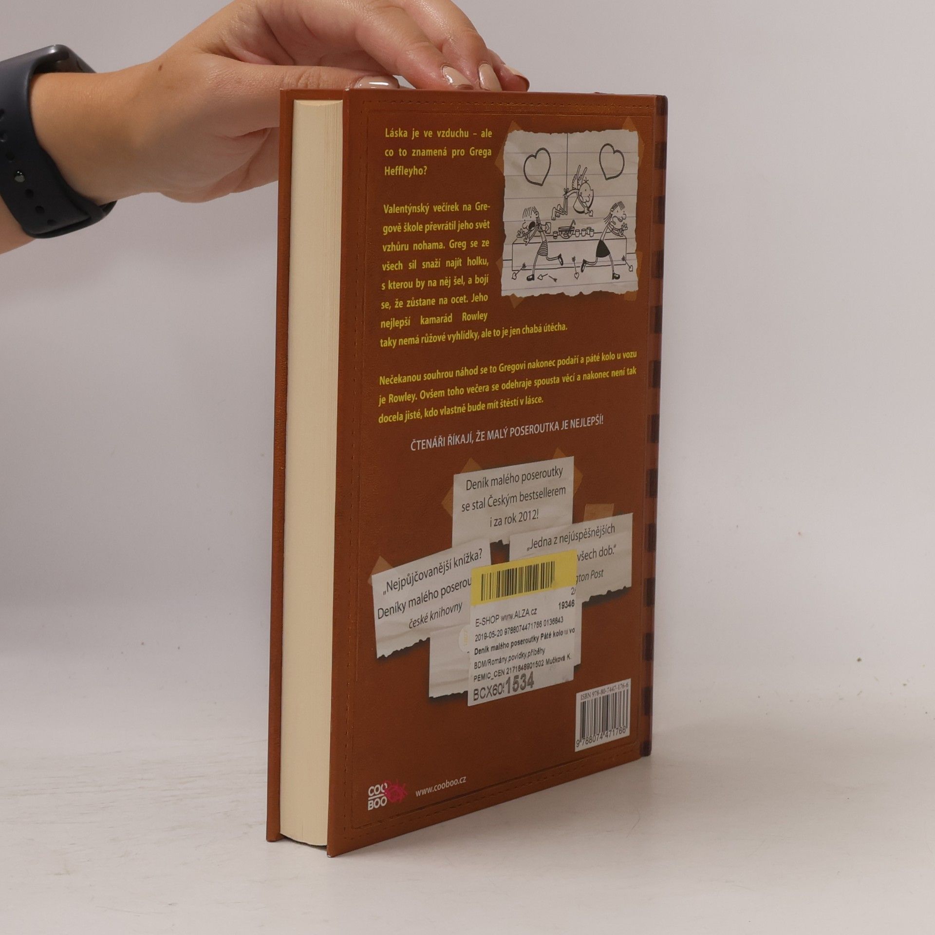 Jeff Kinney Deník malého poseroutky 7. Páté kolo u vozu