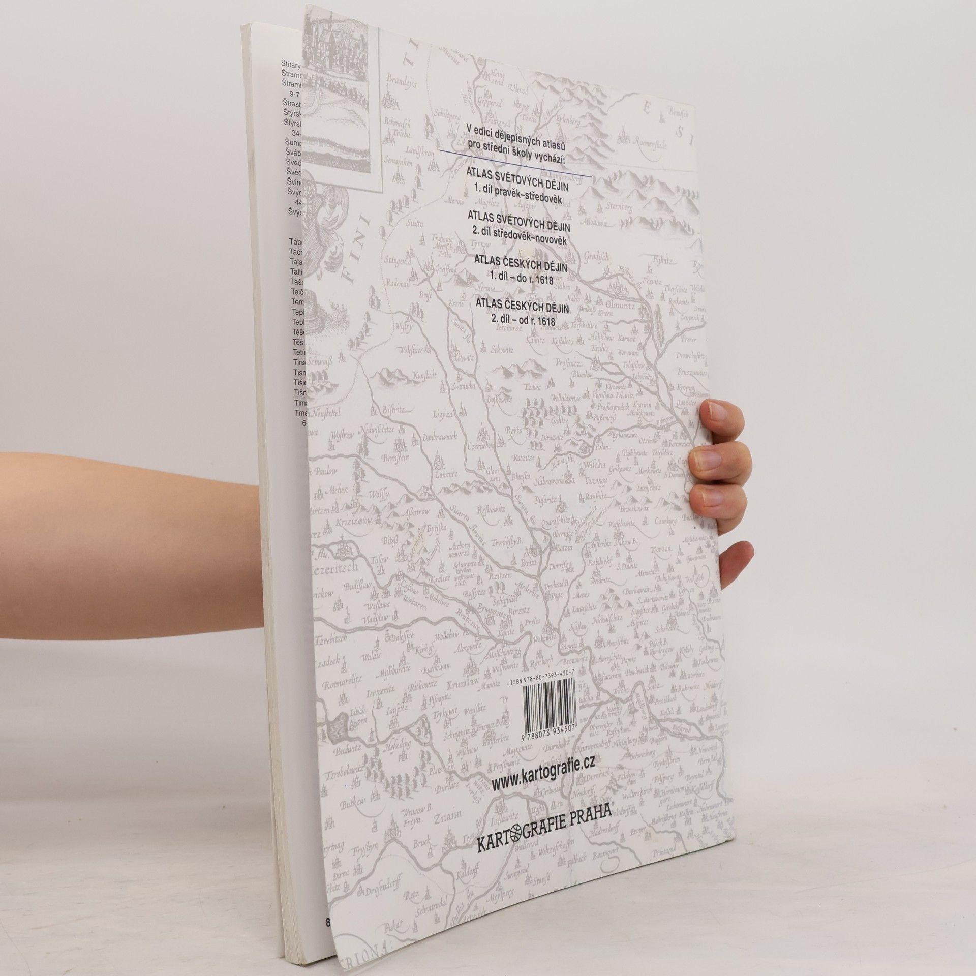 Eva Semotanová Atlas českých dějin. 1. díl, do r. 1618