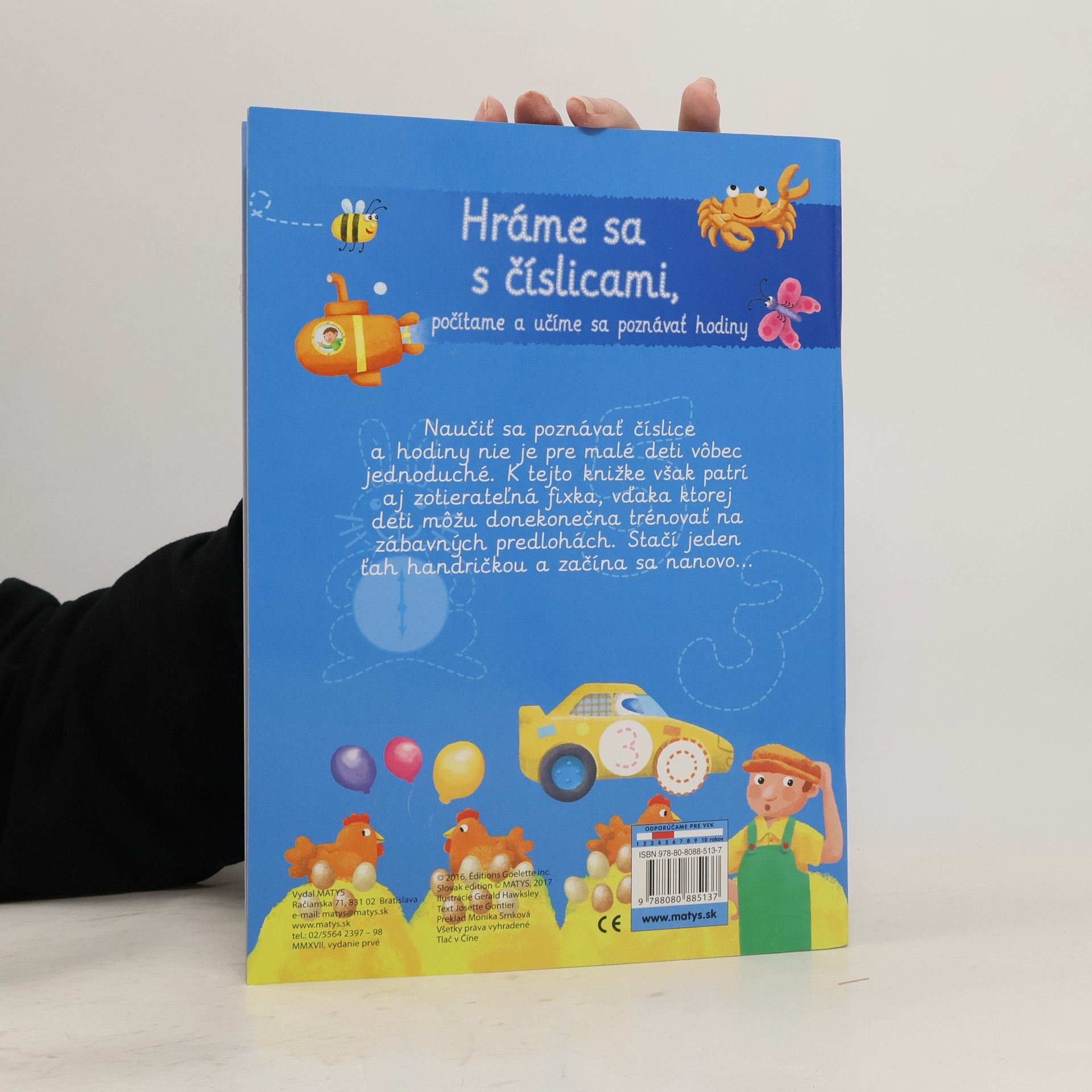 Hráme sa s číslicami, počítame a učíme sa poznávať hodiny