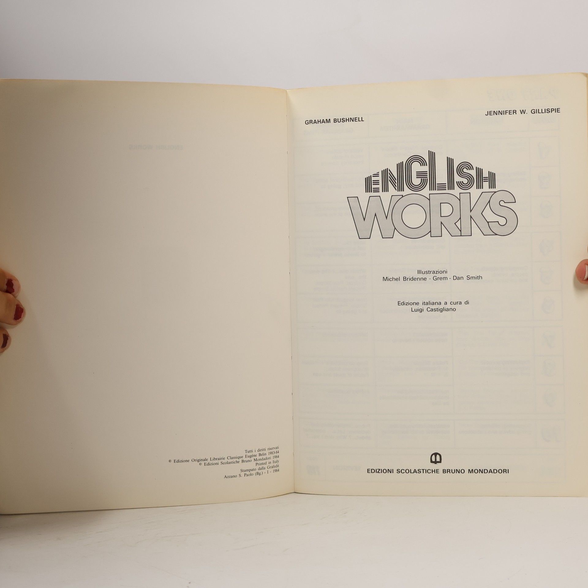 Graham Bushnell English works