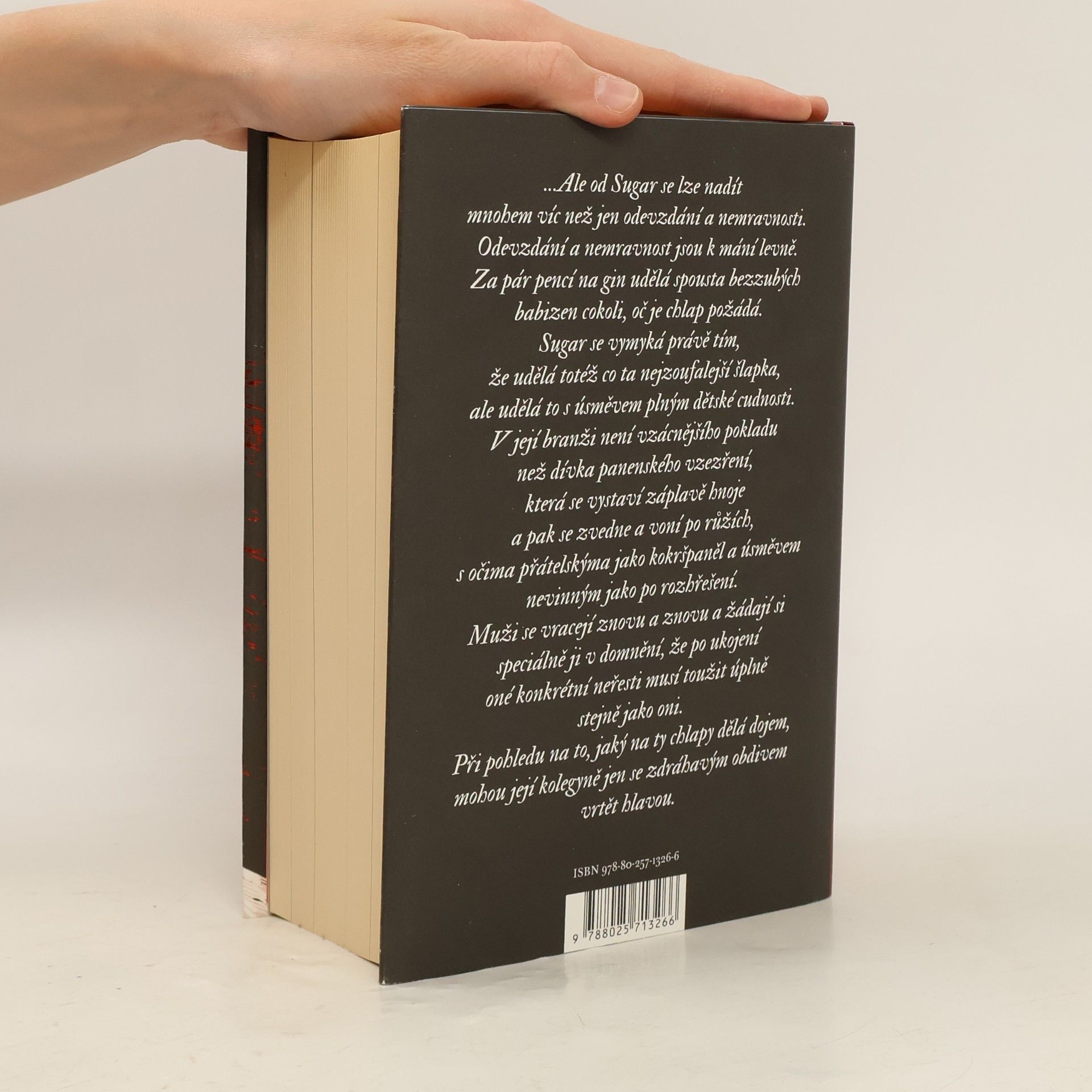 Michel Faber Kvítek karmínový a bílý