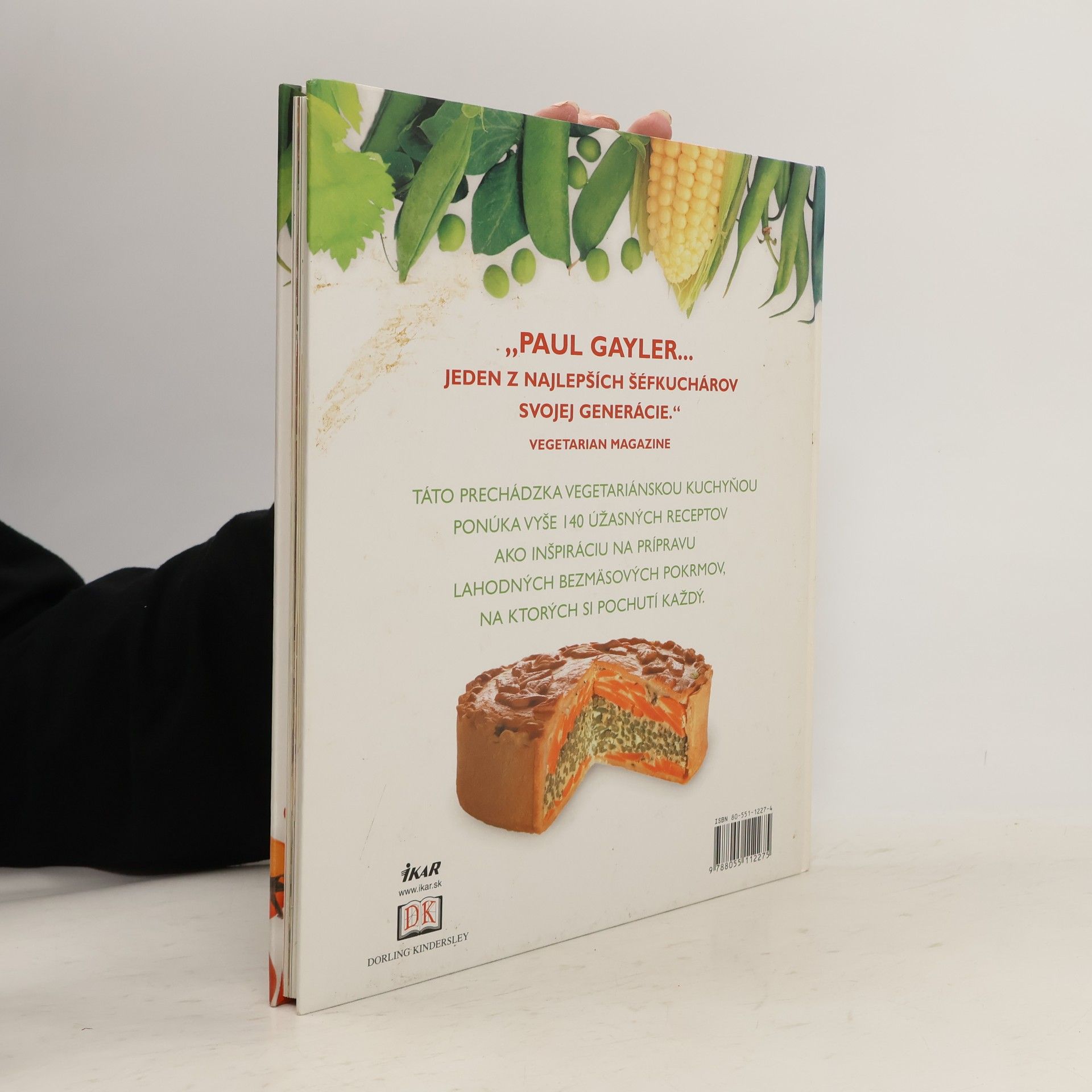 Paul Gayler Vegetariánska kuchárka