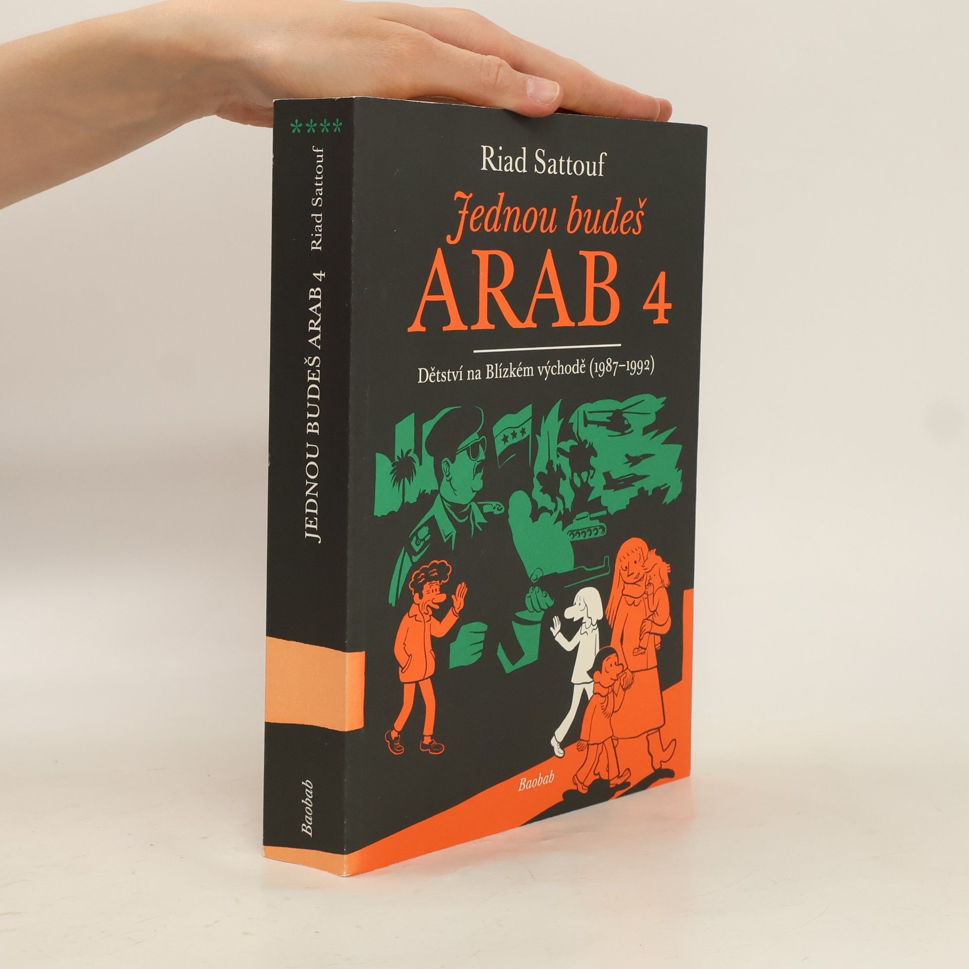 Riad Sattouf Jednou budeš Arab 4