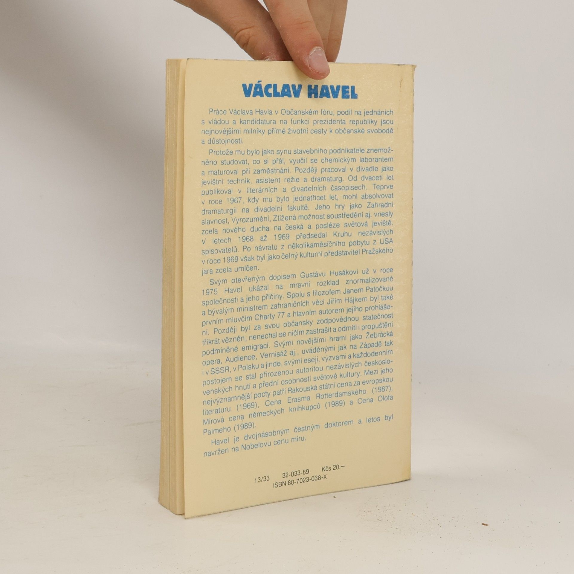 Václav Havel Dálkový výslech