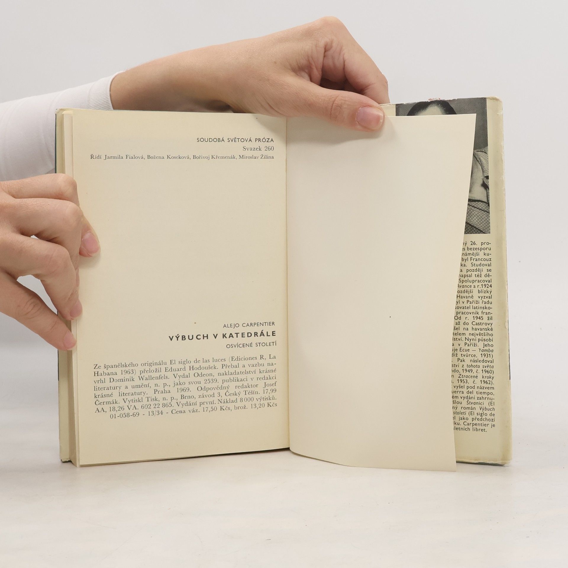 Alejo Carpentier Výbuch v katedrále