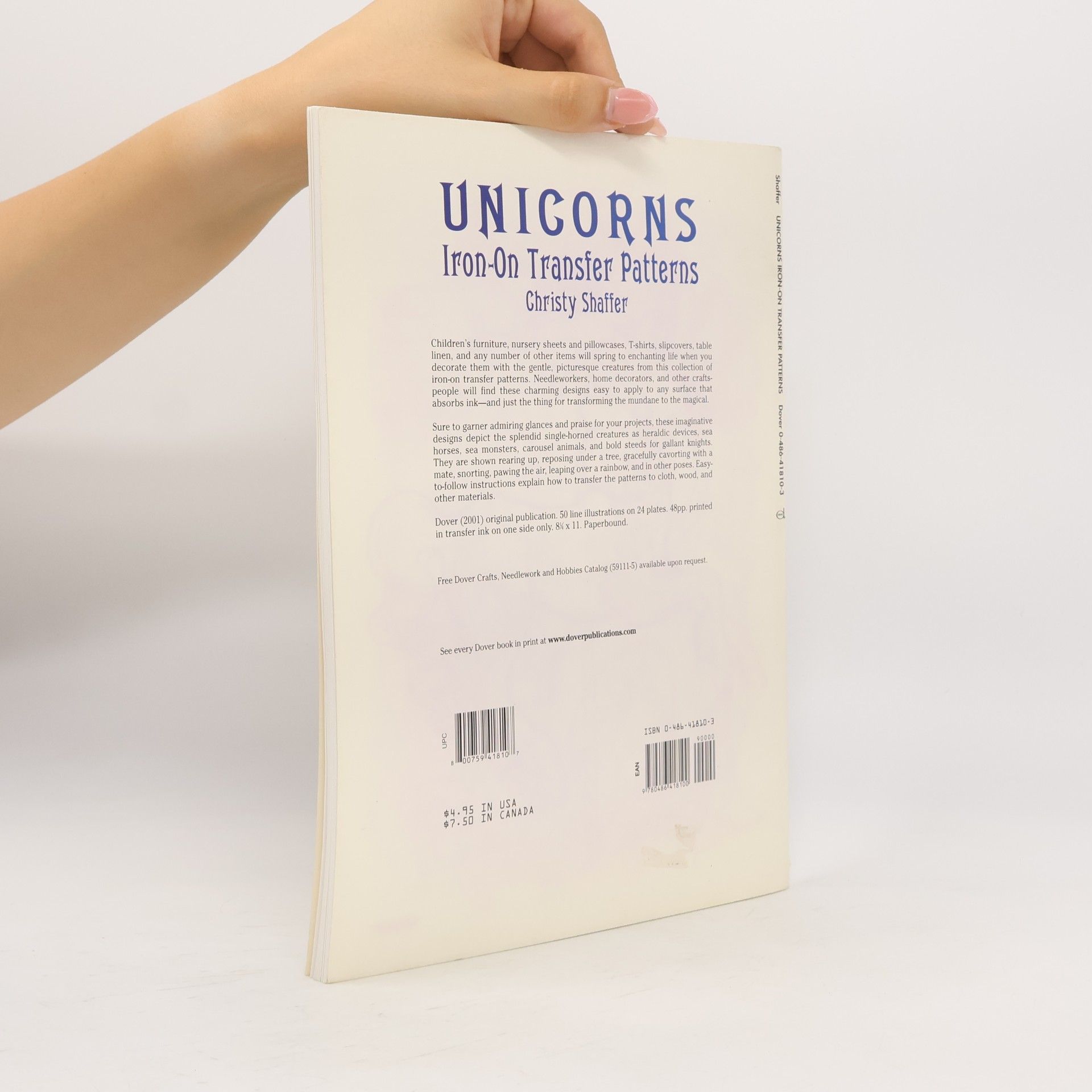 Christy Shaffer Unicorns Iron-On Transfer Patterns
