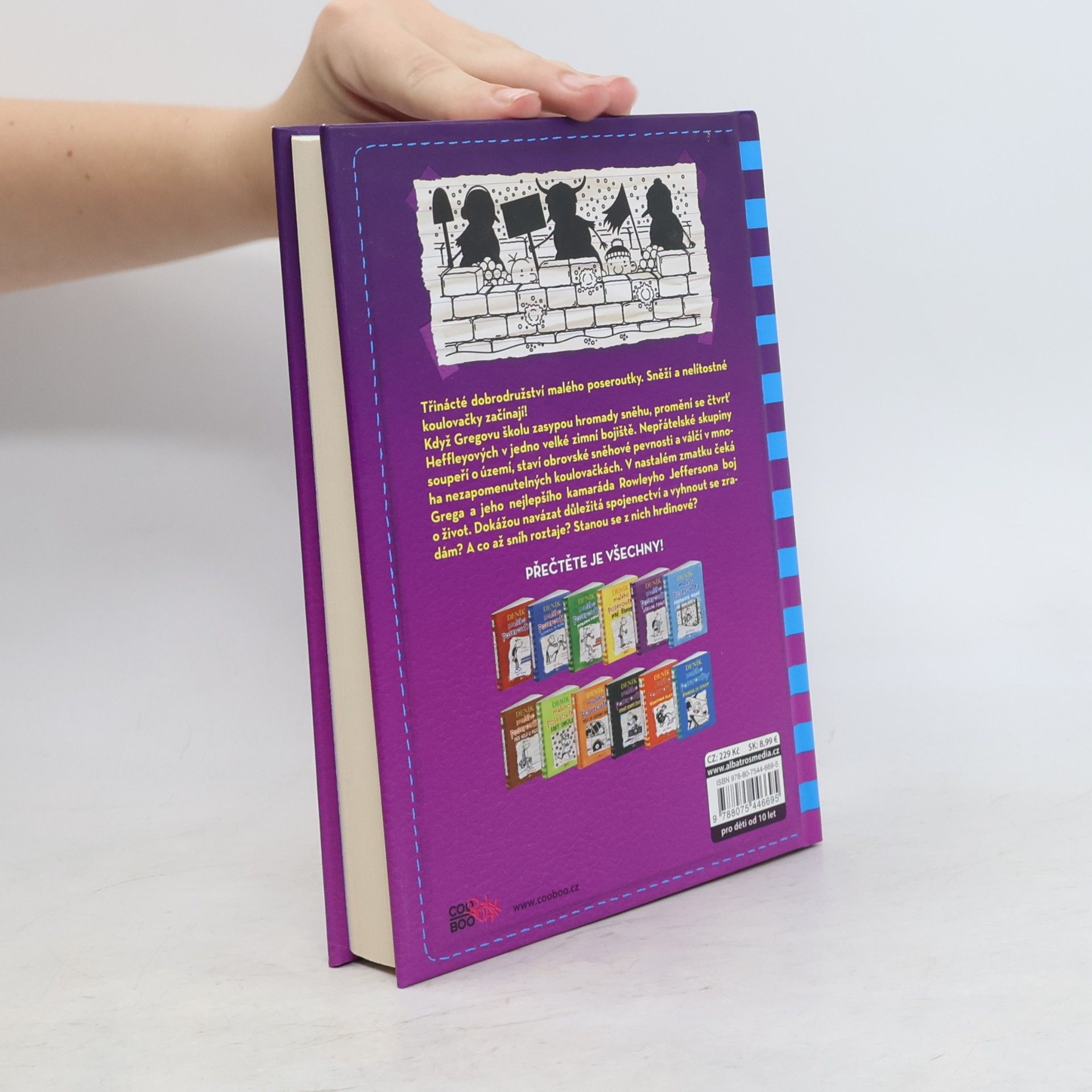 Jeff Kinney Deník malého poseroutky 13. Radosti zimy
