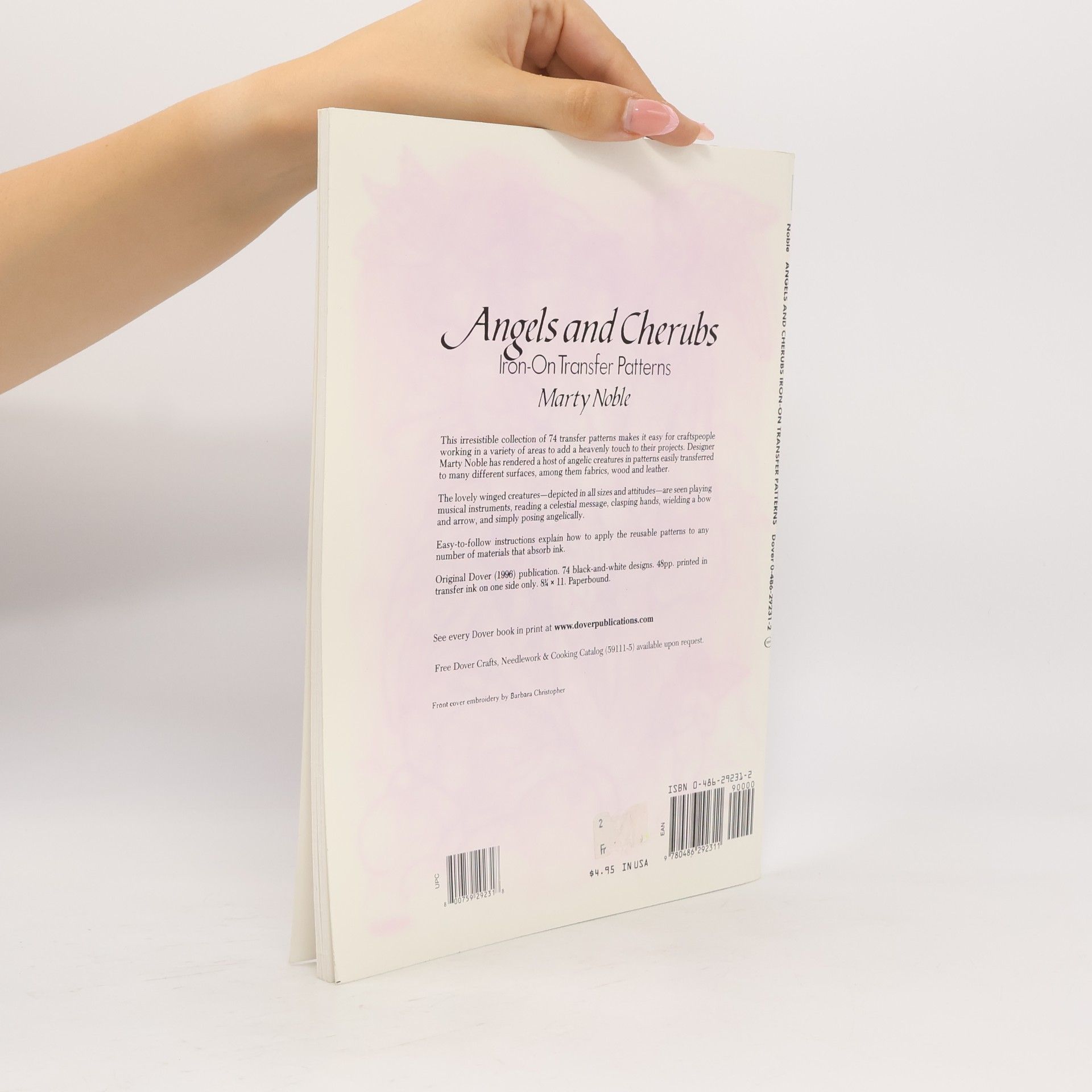 Marty Noble Angels and Cherubs Iron-On Transfer Patterns