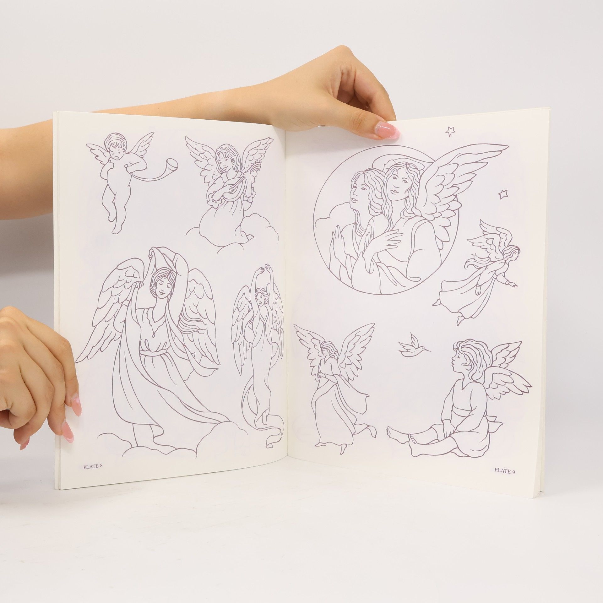 Marty Noble Angels and Cherubs Iron-On Transfer Patterns