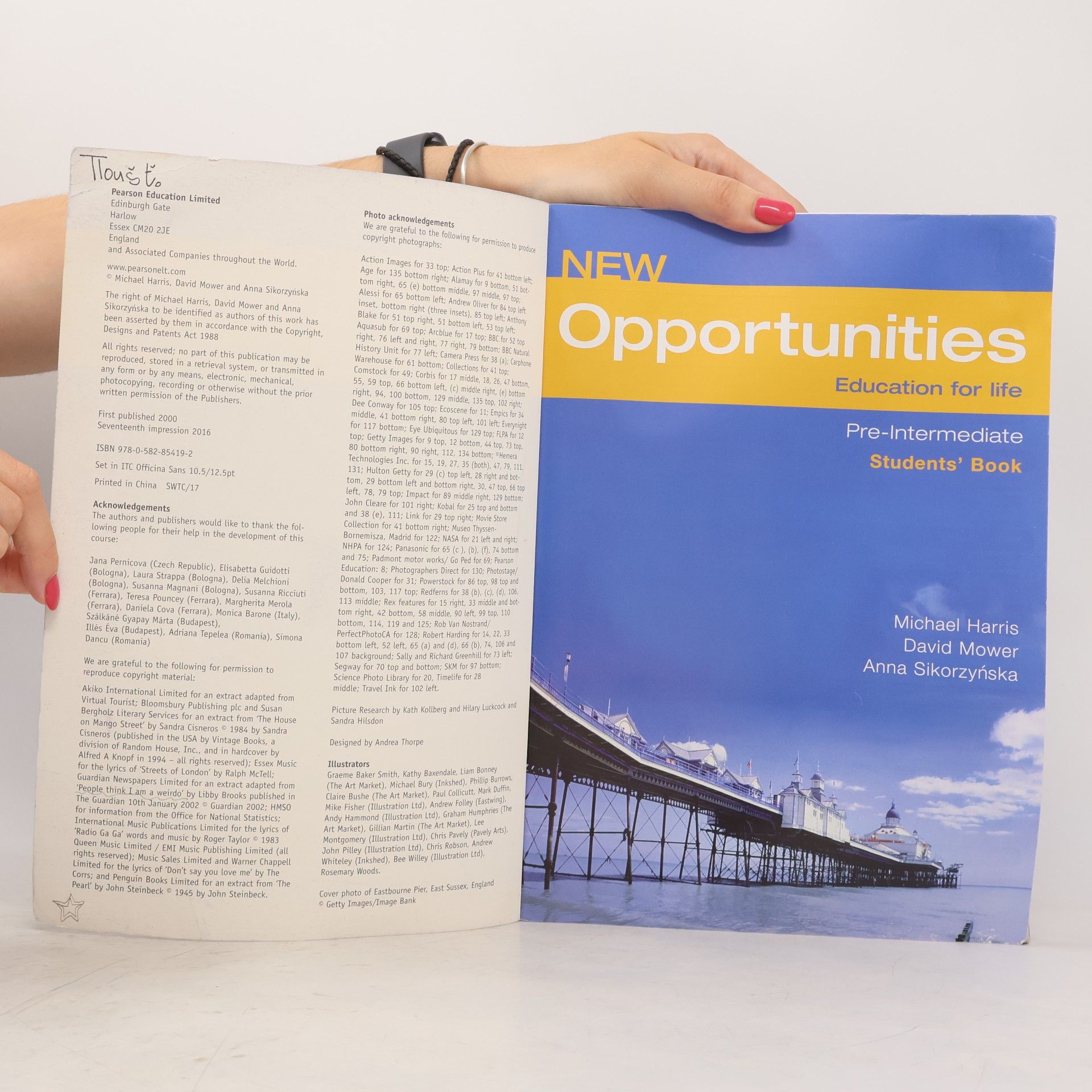 Michael Harris New Opportunities. Education for Life. Pre-Intermediate. Students' Book