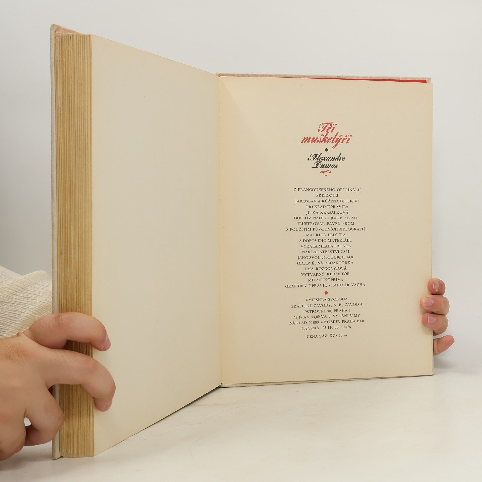 Alexandre Dumas starší Tři mušketýři