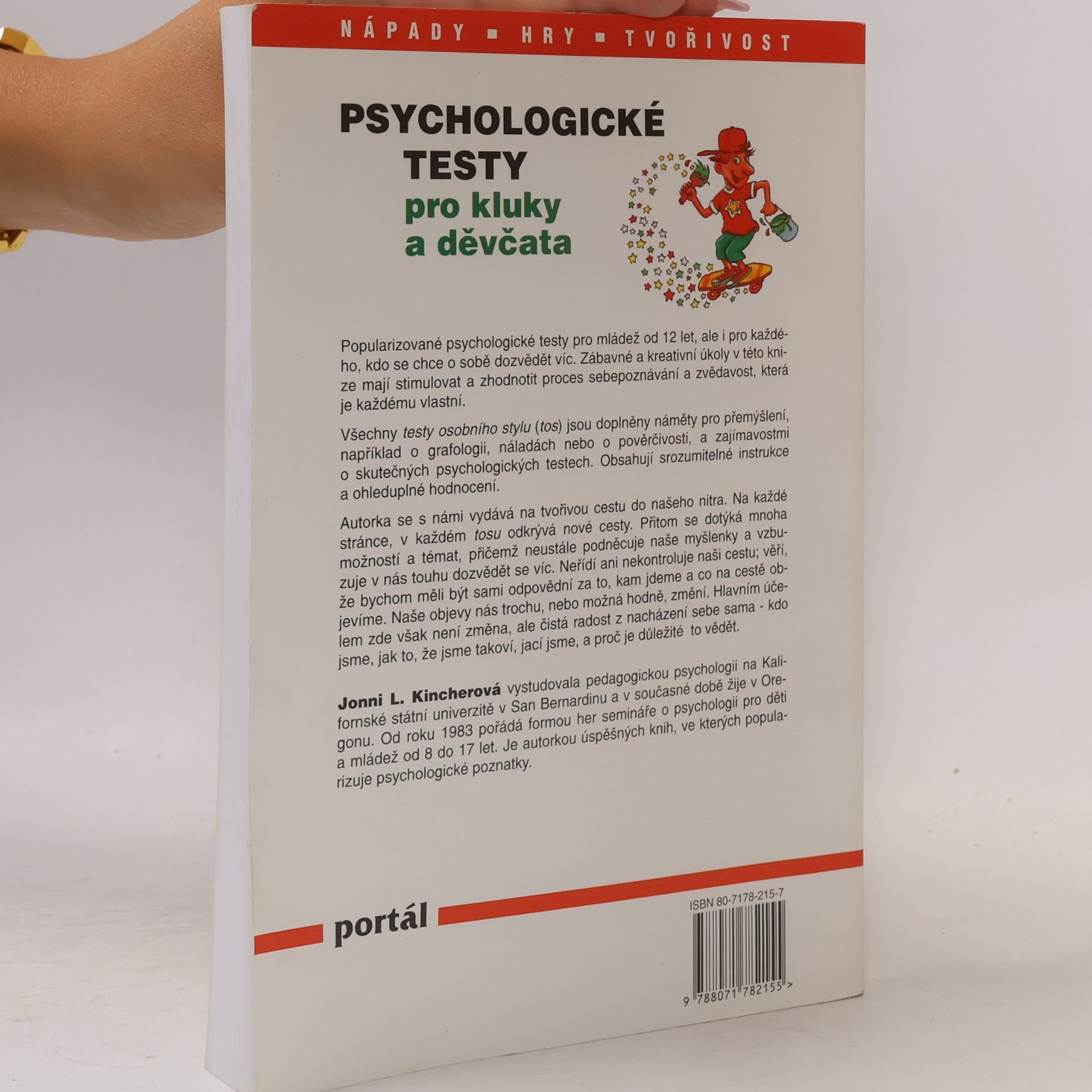 Jonni Kincher Psychologické testy pro kluky a děvčata