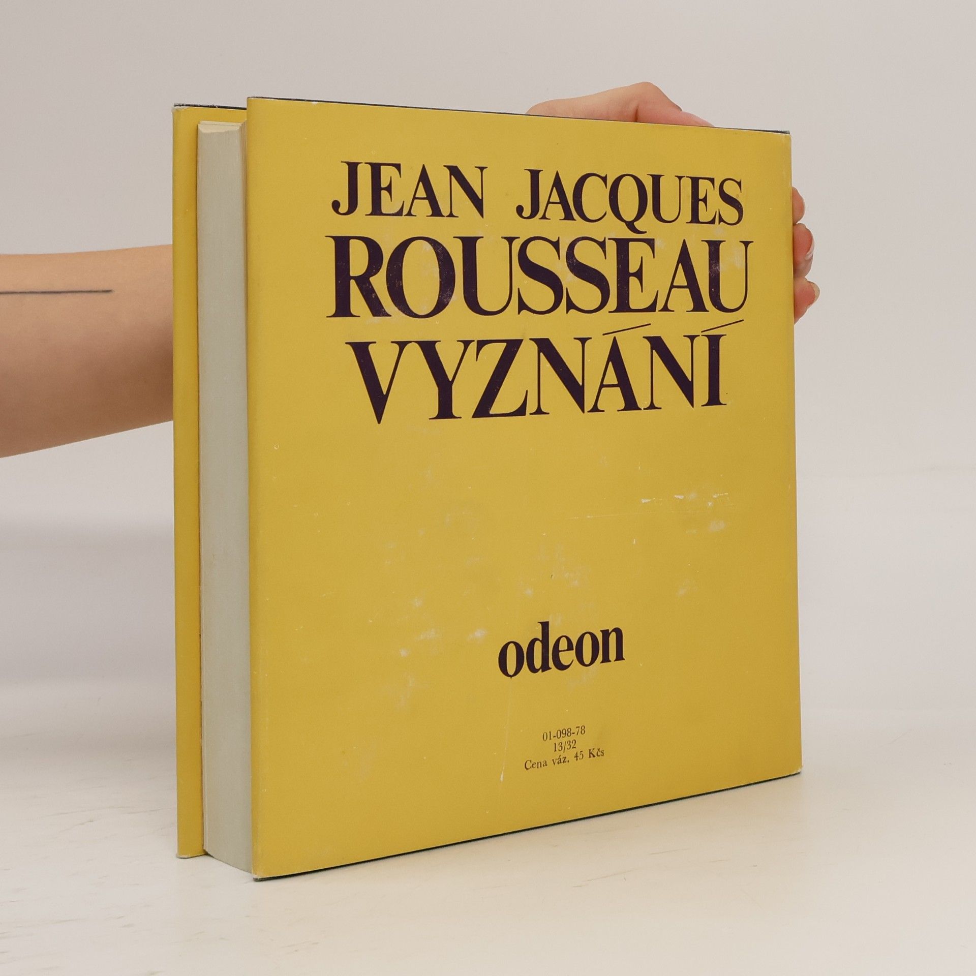Jean-Jacques Rousseau Vyznání