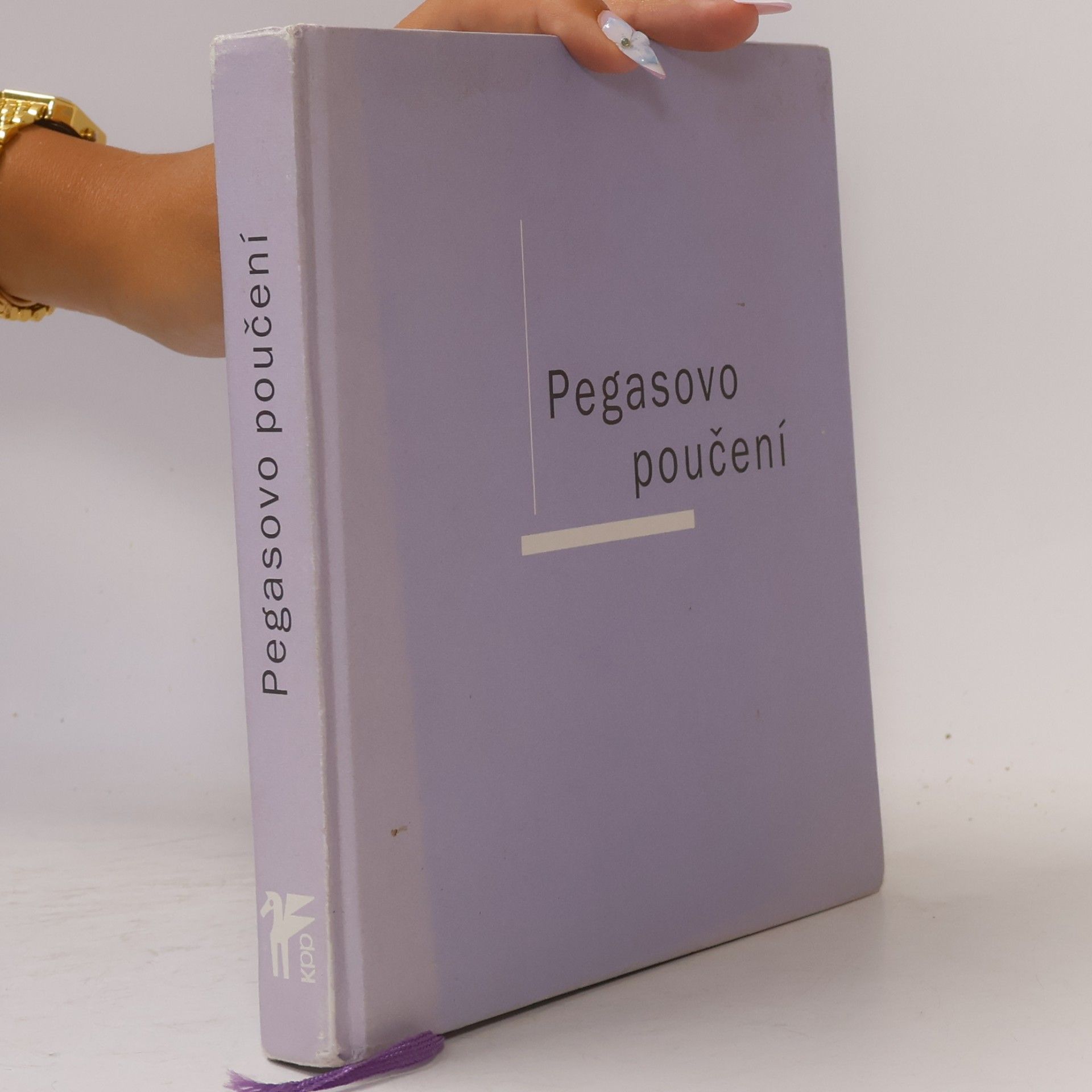 Petr A. Bílek Pegasovo poučení : antologie české poezie 1945-2000