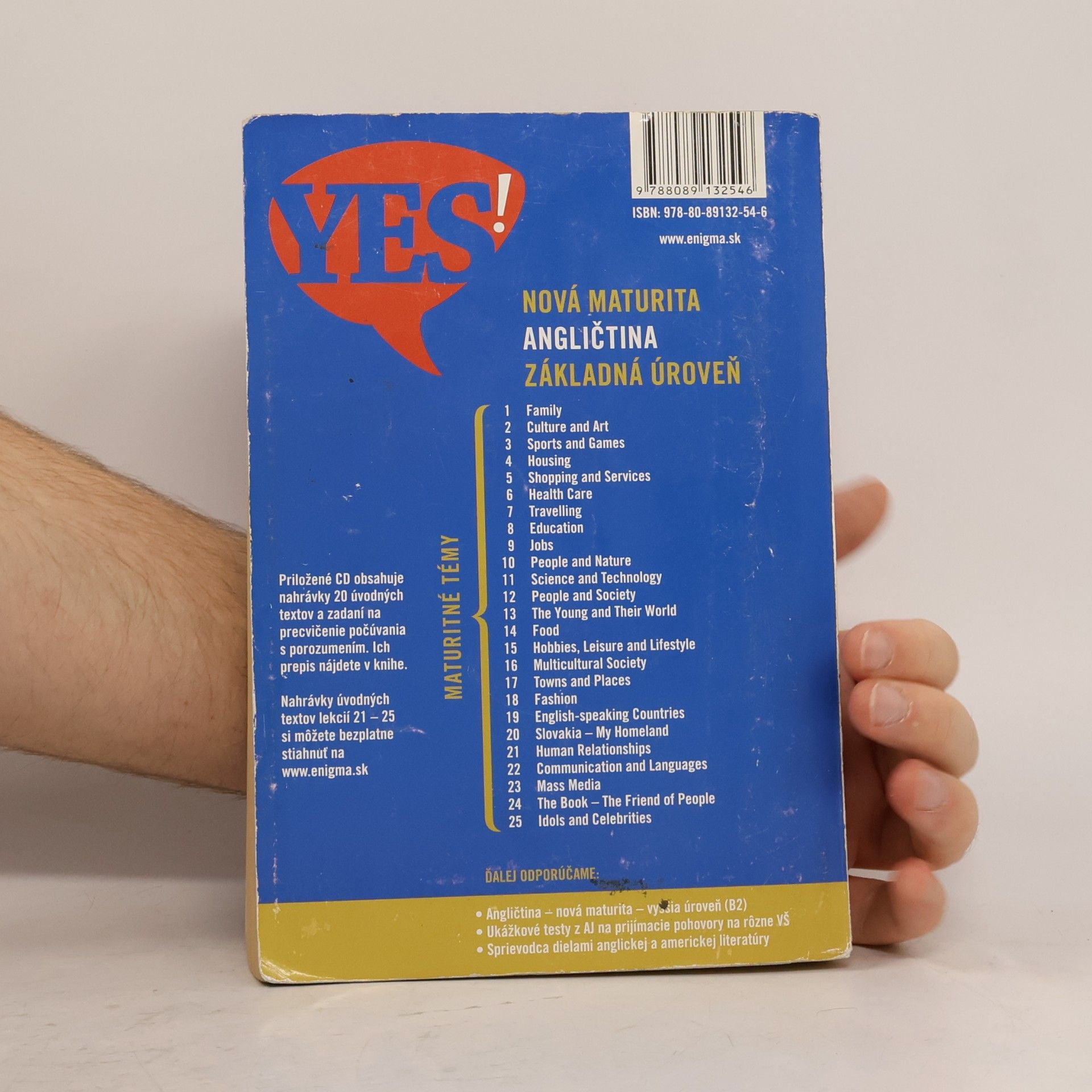 Various authors YES! Nová maturita angličtina - základná úroveň