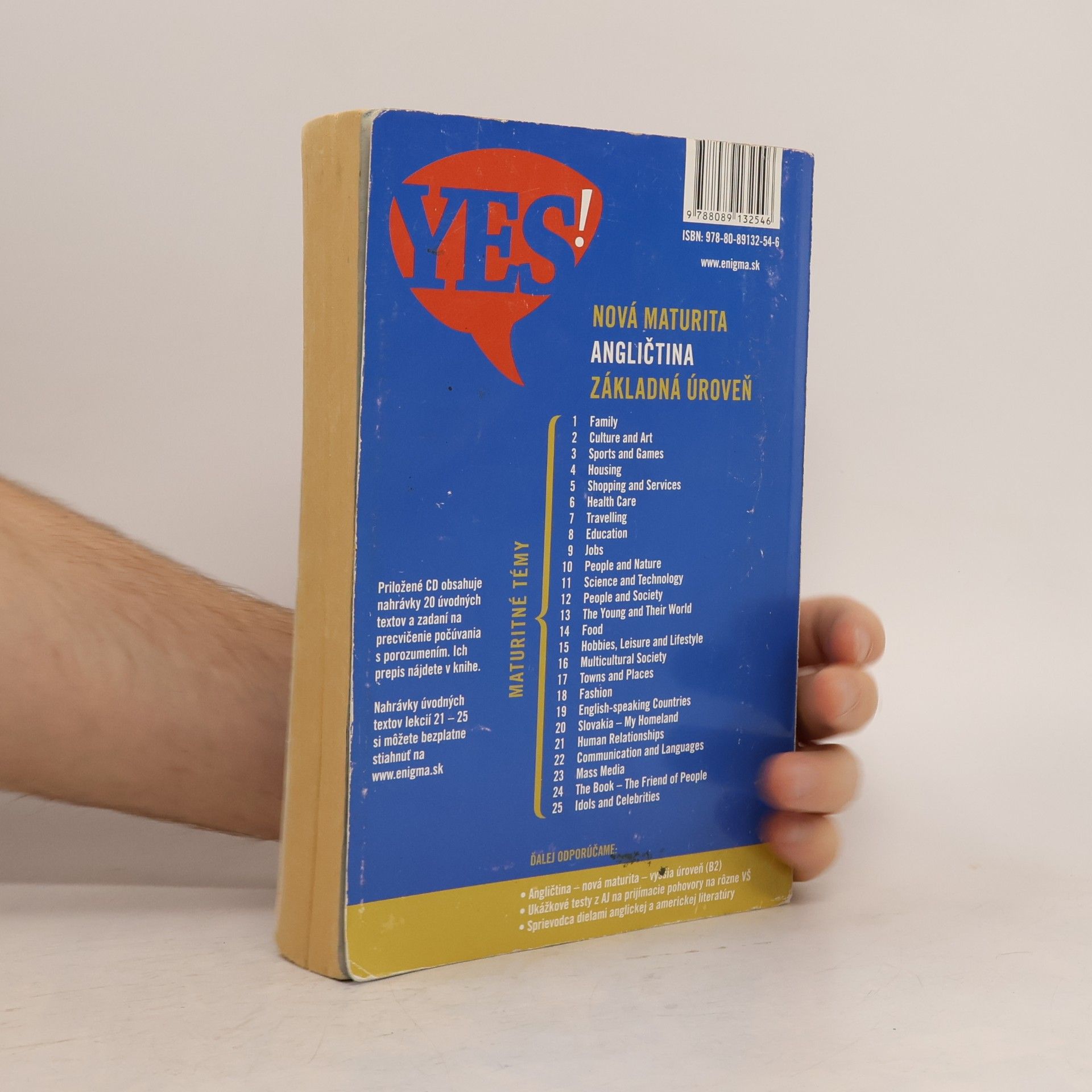 Various authors YES! Nová maturita angličtina - základná úroveň