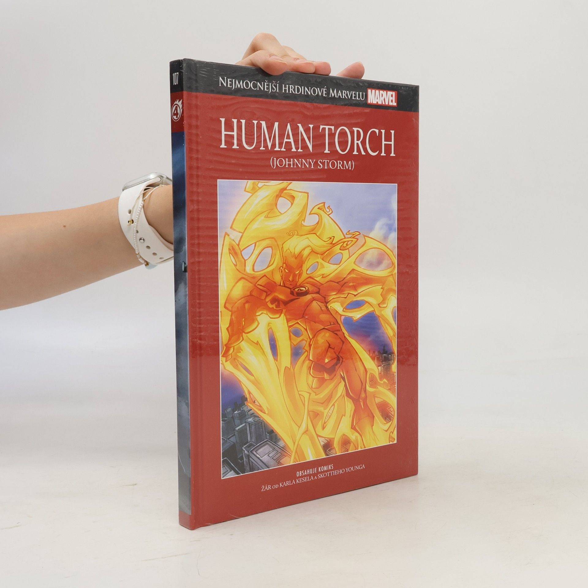 Kolektiv autorů Nejmocnější hrdinové Marvelu 107. Human Torch (Johny Storm)