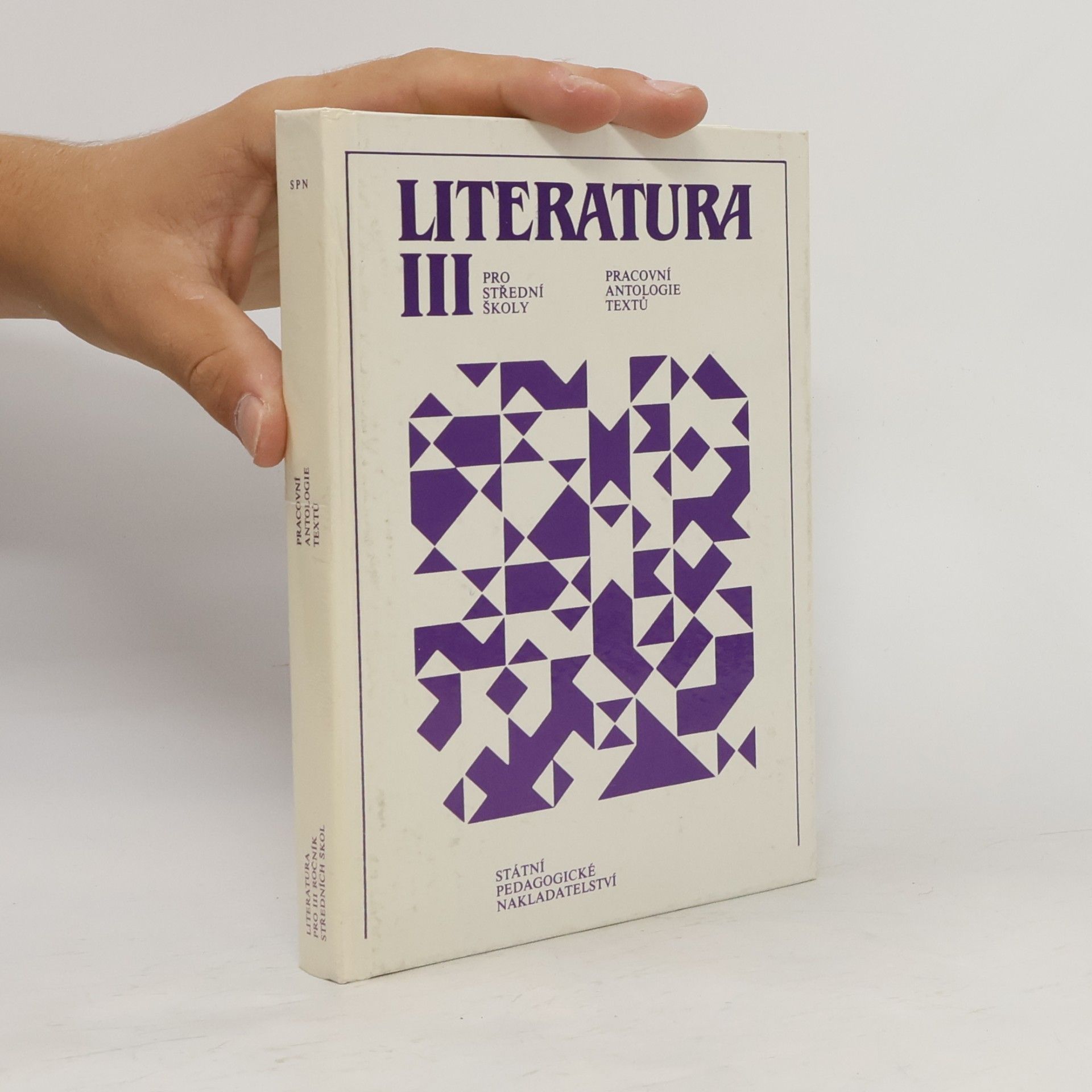Svatopluk Cenek Literatura III pro střední školy. Pracovní antologie textů