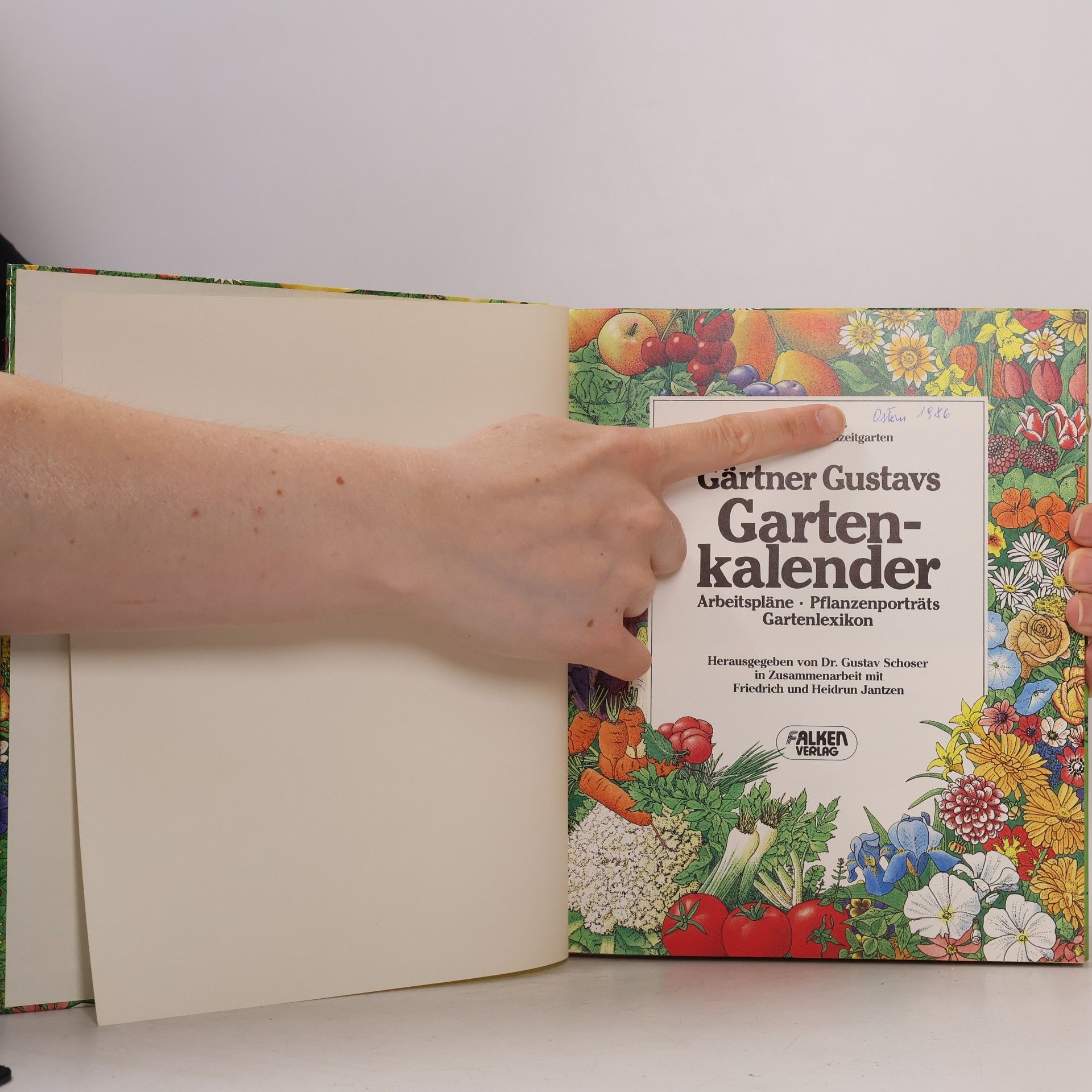 Gustav Schoser Gärtner Gustavs Garten-Kalender