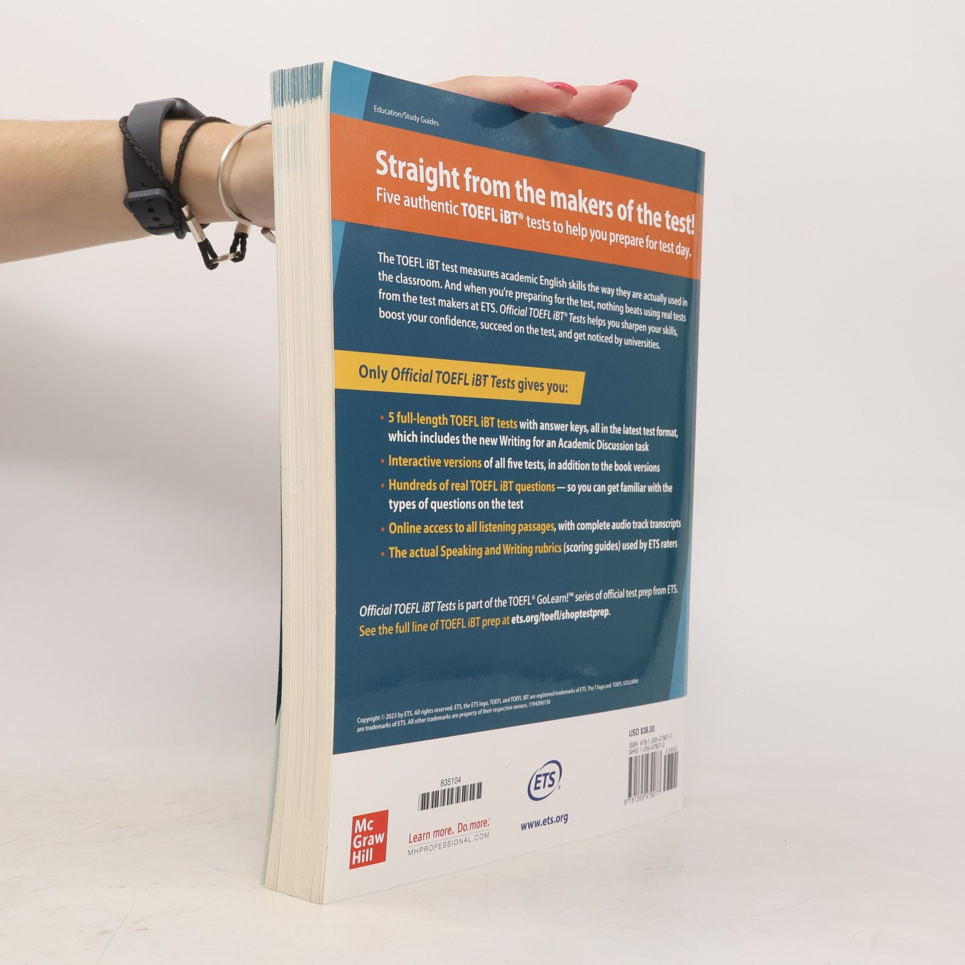 Educational Testing Service Official TOEFL iBT Tests Volume 1, Fifth Edition