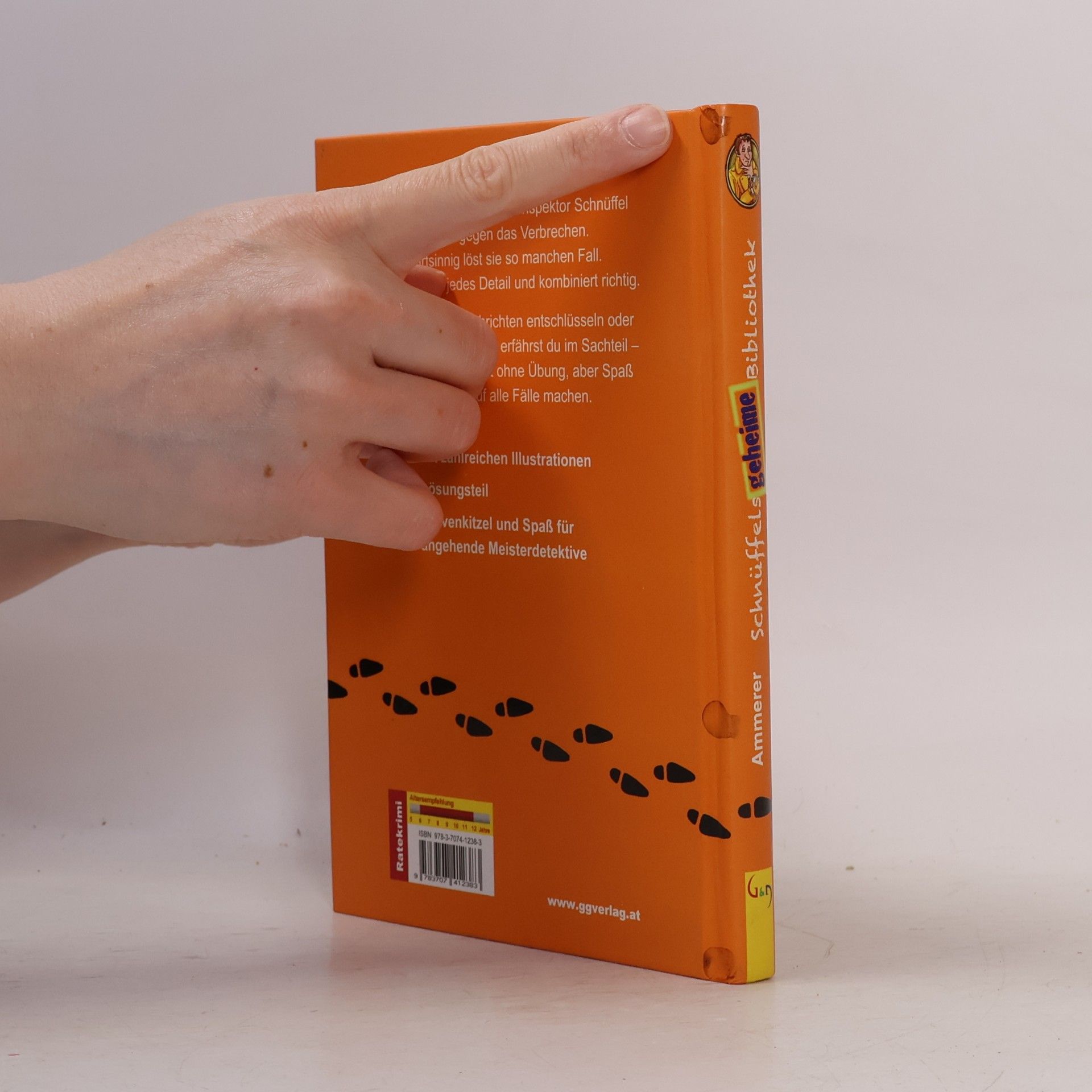 Karin Ammerer Gheime Nachrichten Inspektor Schnüffels geheime Ratekrimi-Bibliothek