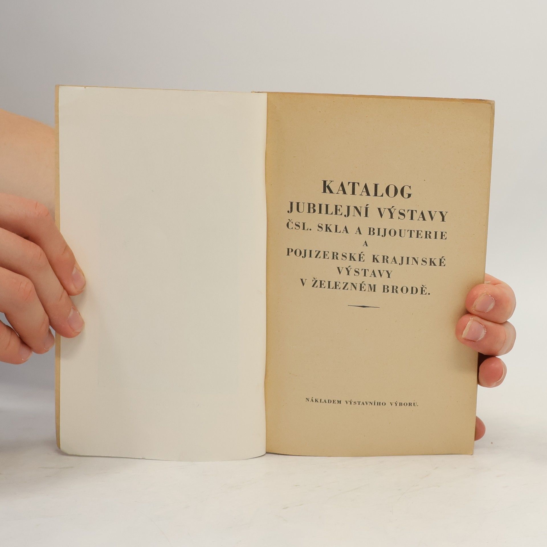 Kolektiv autorů Katalog jubilejní výstavy čsl. skla a bijouterie a Pojizerské krajinské výstavy v Železném Brodě