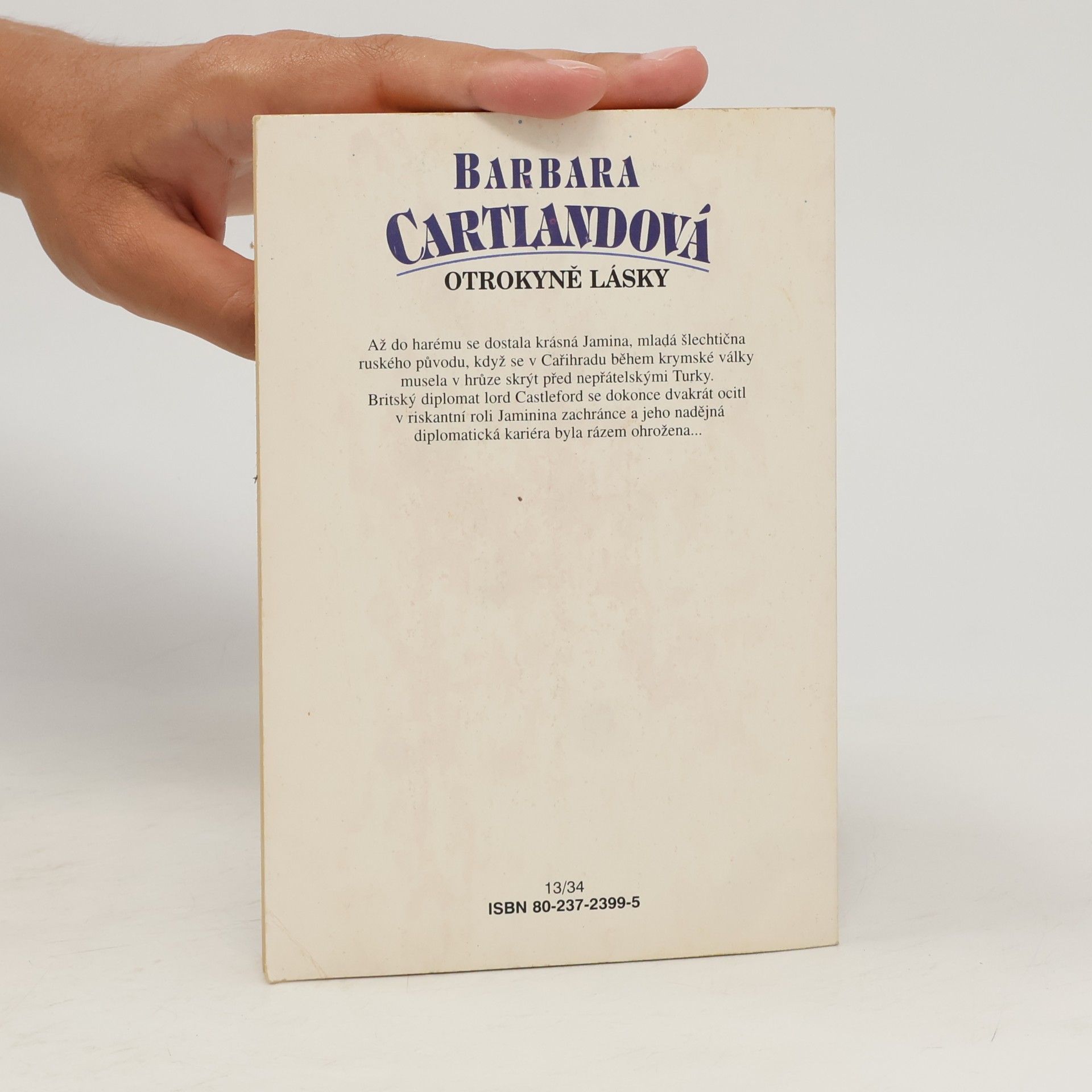 Barbara Cartland Otrokyně lásky