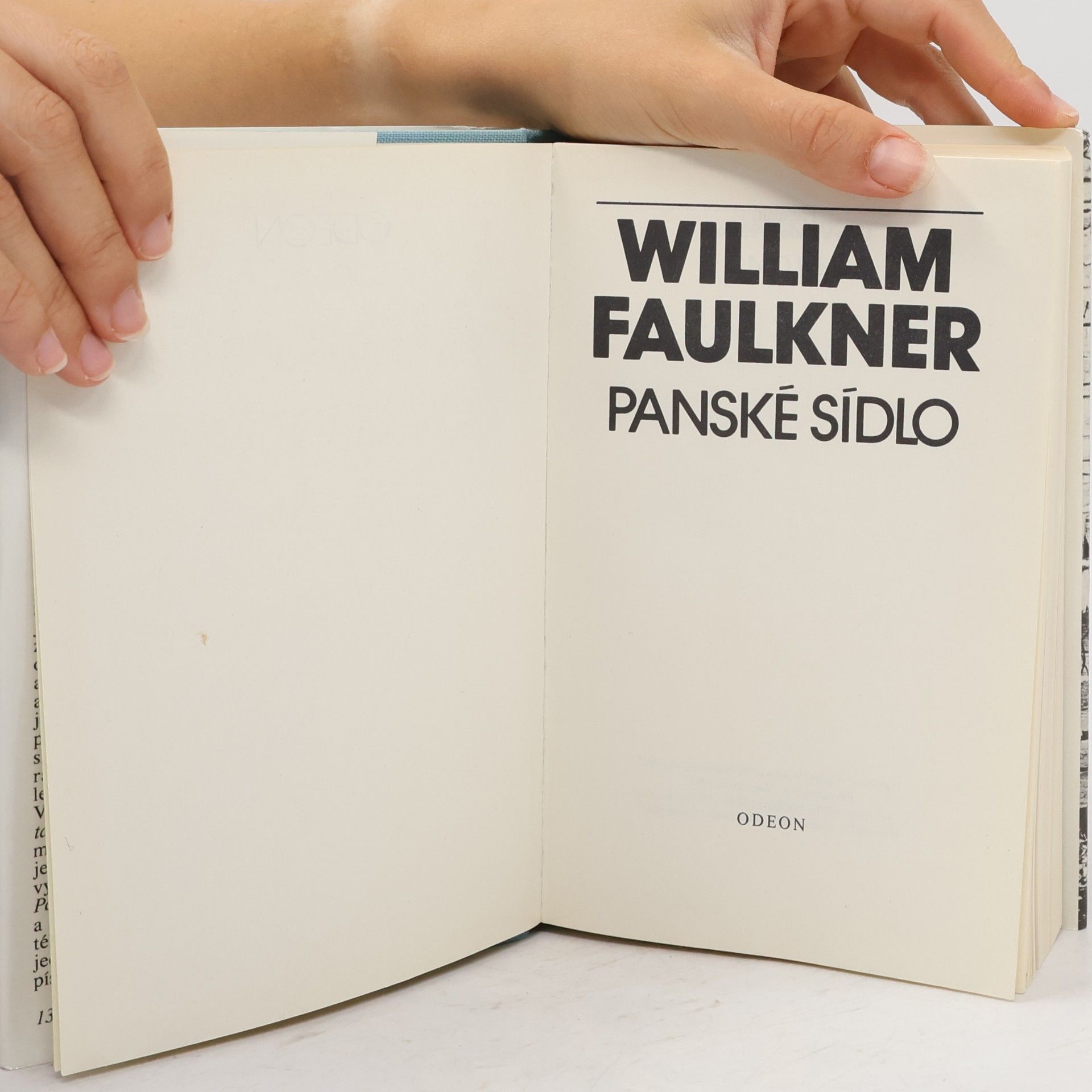 William Faulkner Panské sídlo