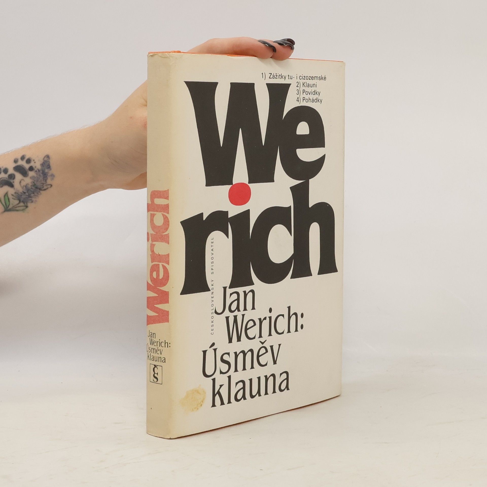 Jan Werich Úsměv klauna
