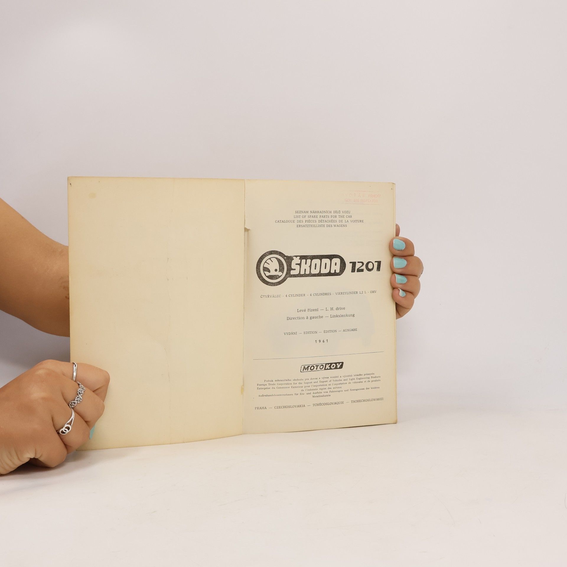 Autorenkollektiv Škoda 1201 - 1961