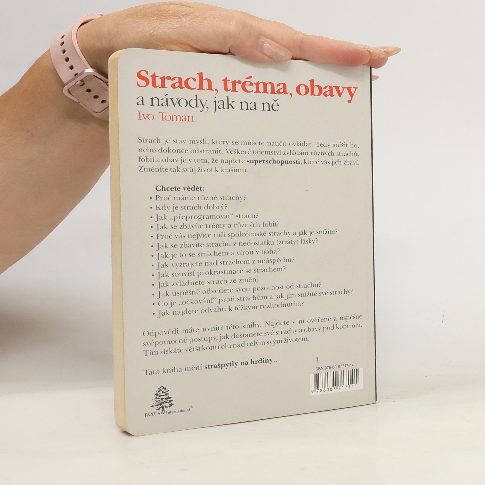 Ivo Toman Strach, tréma, obavy a návody, jak na ně