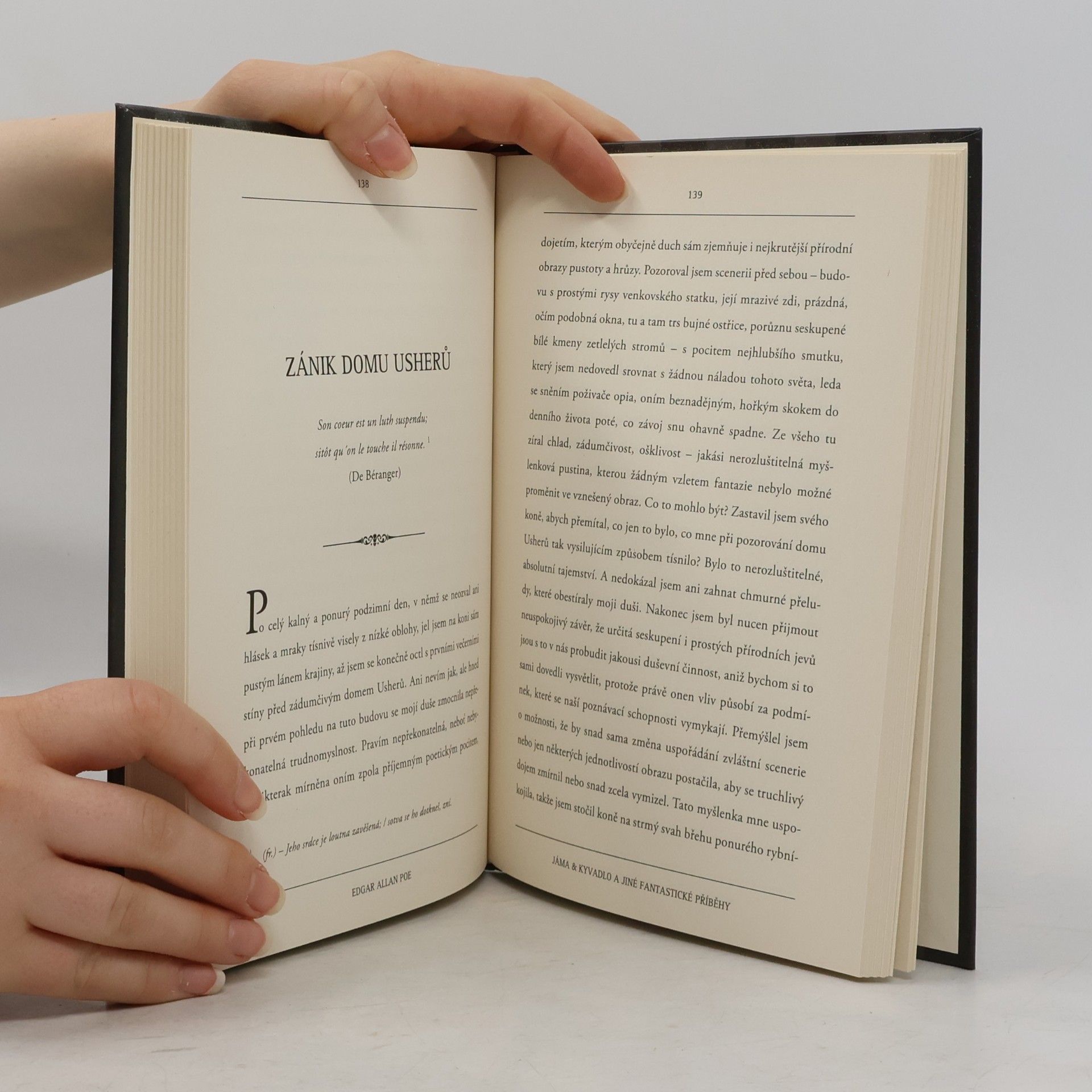 Edgar Allan Poe Jáma a kyvadlo a jiné fantastické příběhy