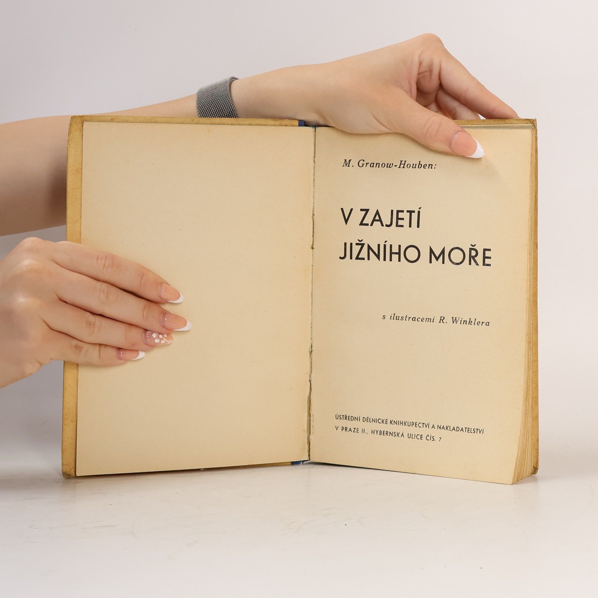 Martha Granow-Houben V zajetí jižního moře