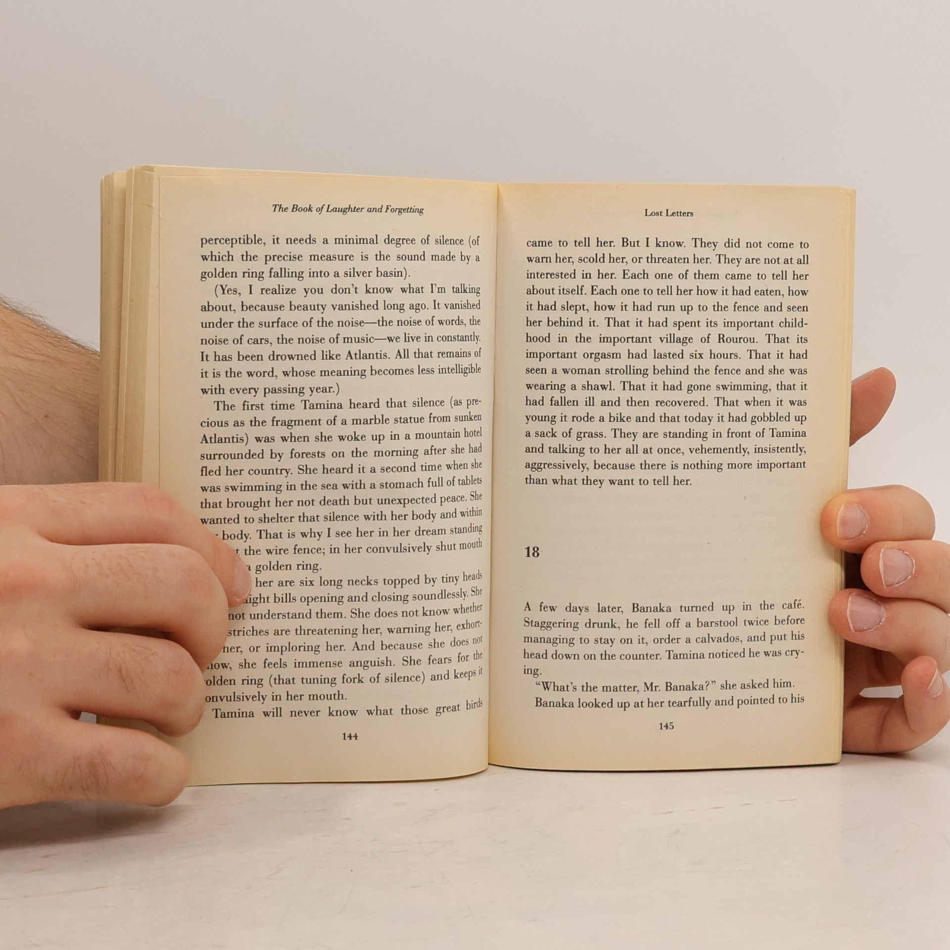 Milan Kundera The book of laughter and forgetting